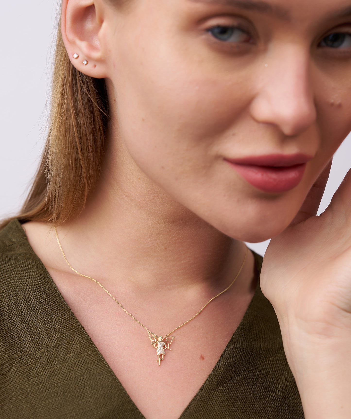 Enchanted Fairy Gold Necklace