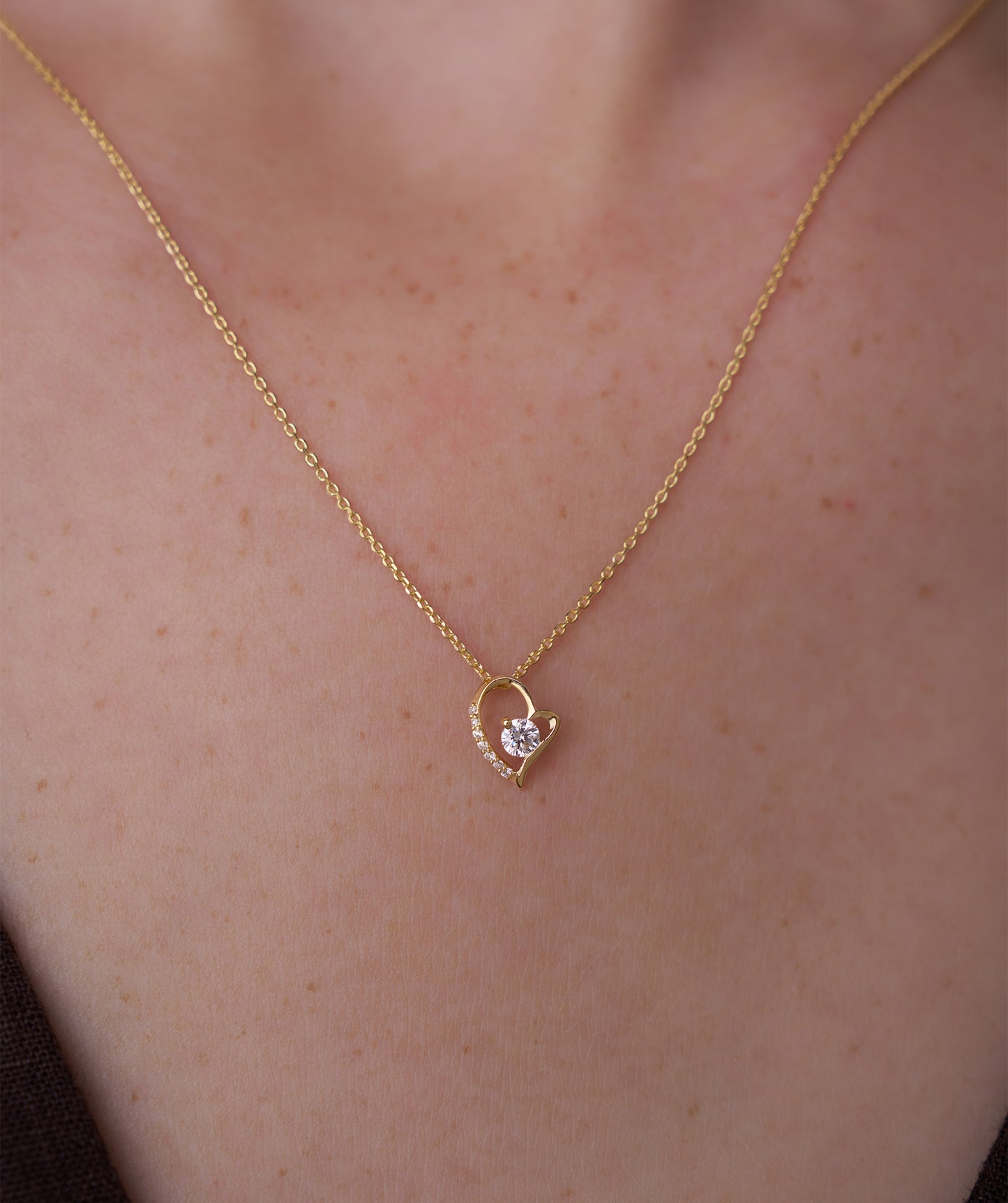 Sparkling Devotion Heart Pendant