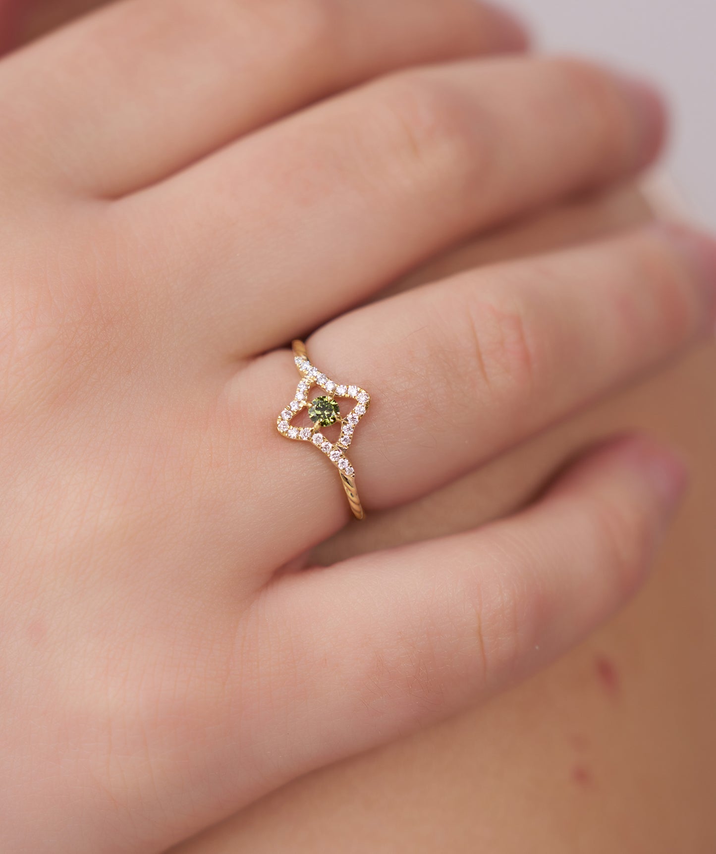 Sunlit Sparkle Ring