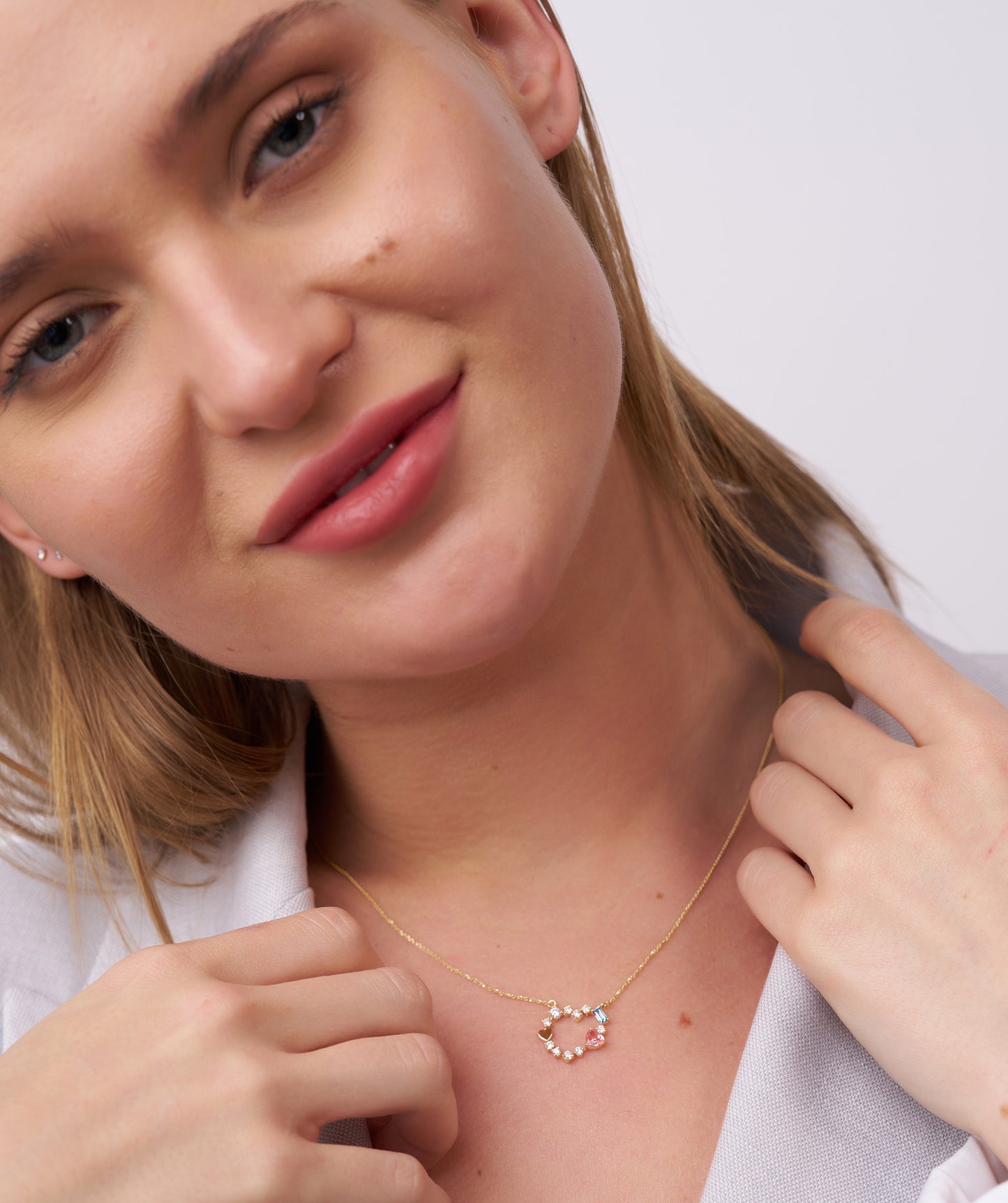 Charm of Love Diamond Necklace