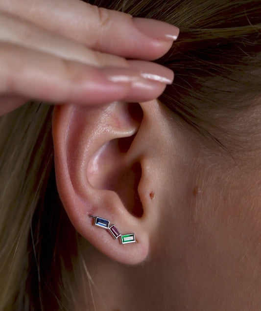 Modern Mosaic Fancy Earrings