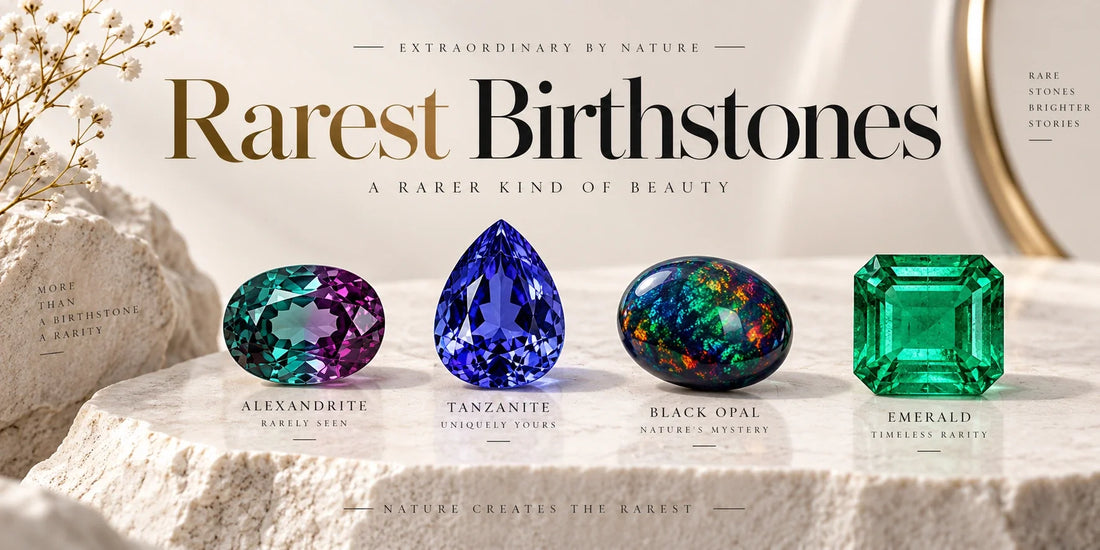 The Rarest Birthstones: What Scarcity Actually Means When You Go to Buy One