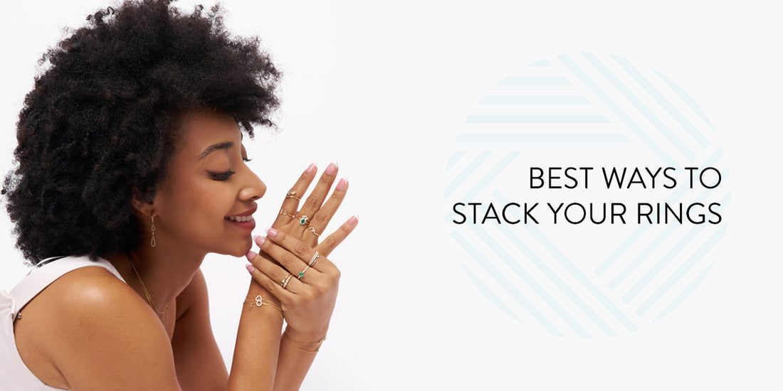 how to stack rings
