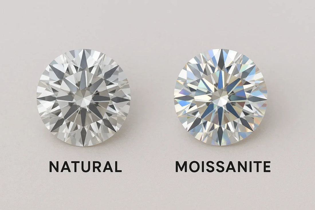 Natural vs Moissanite Diamonds