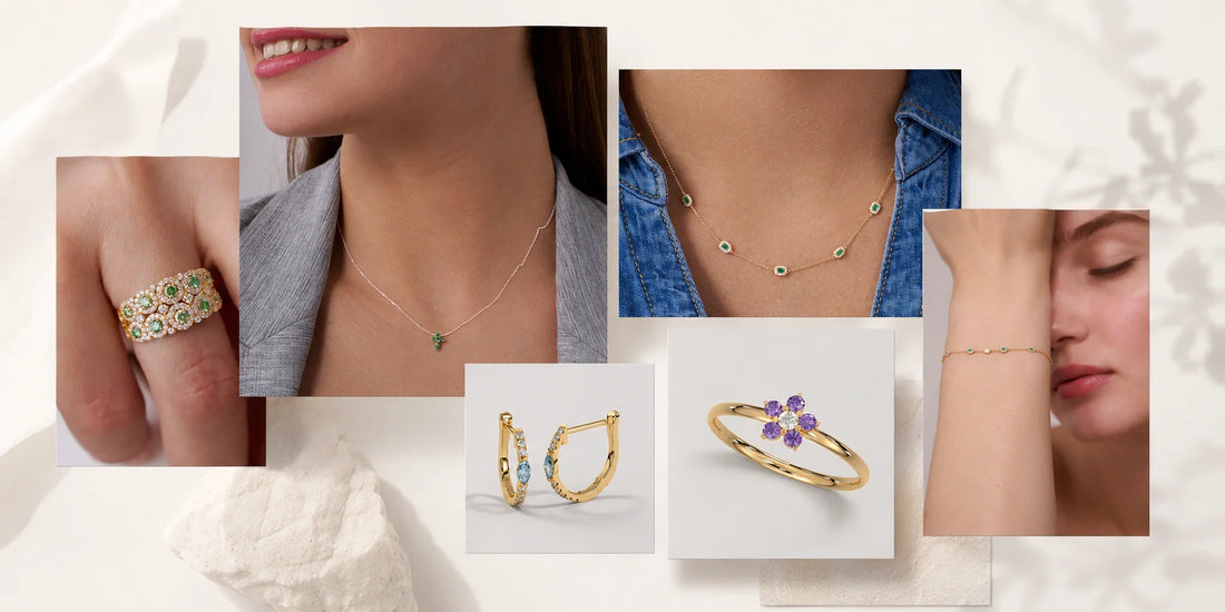 How to Style Birthstone Jewelry
