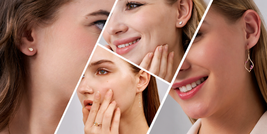 How to Wear Teardrop Stud Earrings