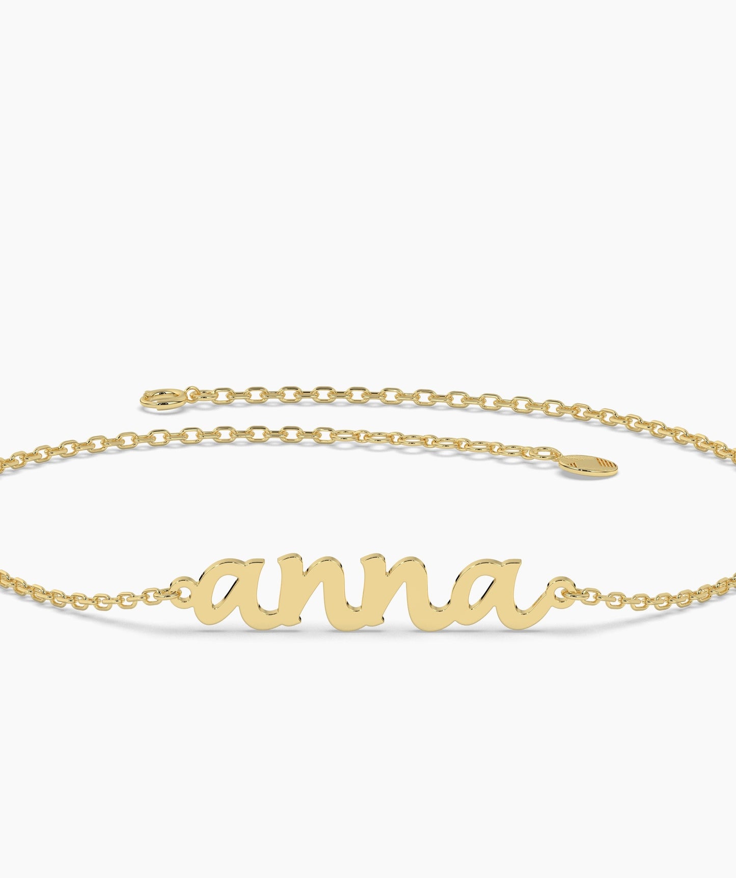 14K Gold Personalized Bracelet