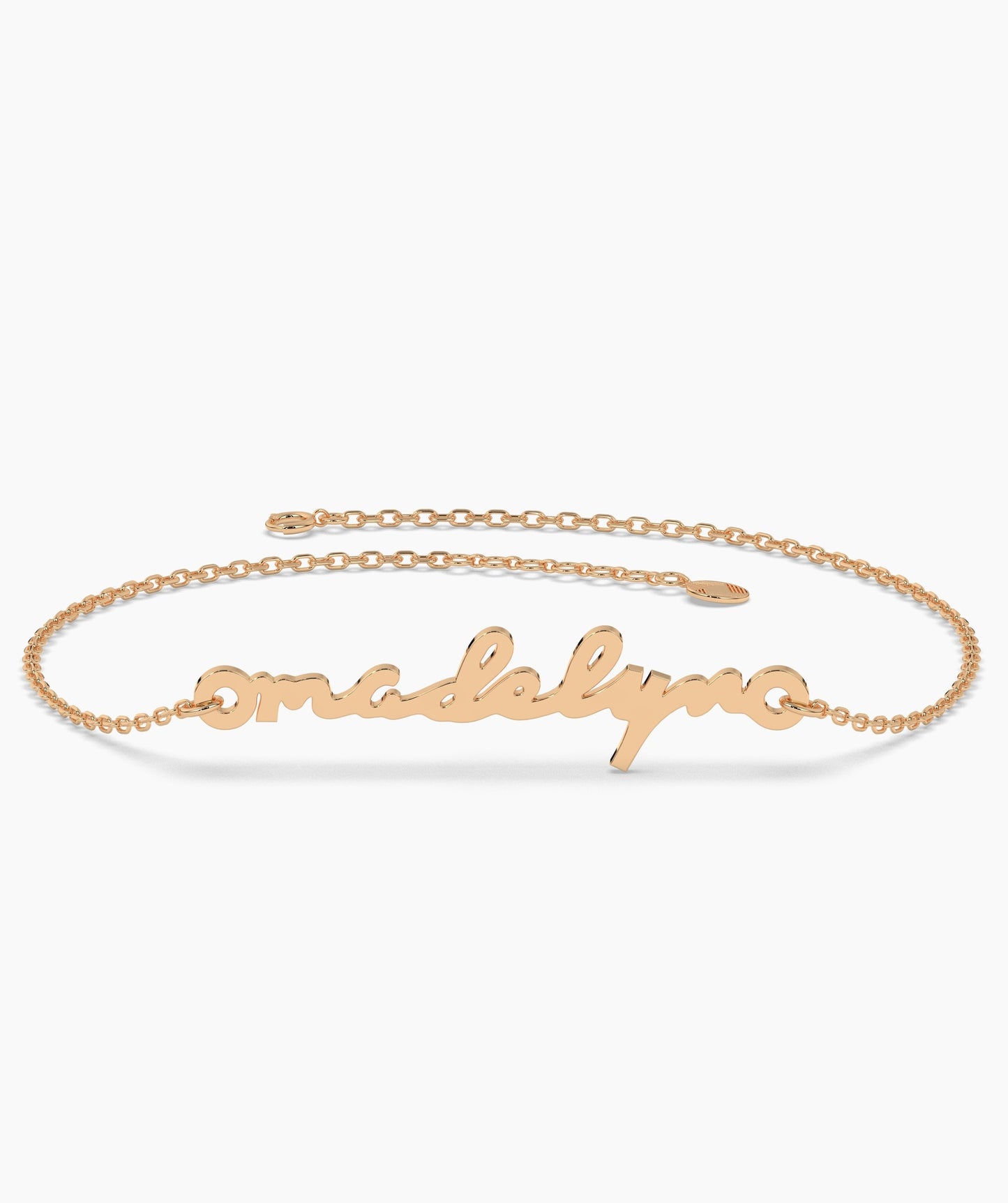 14K Gold Custom Name Bracelet