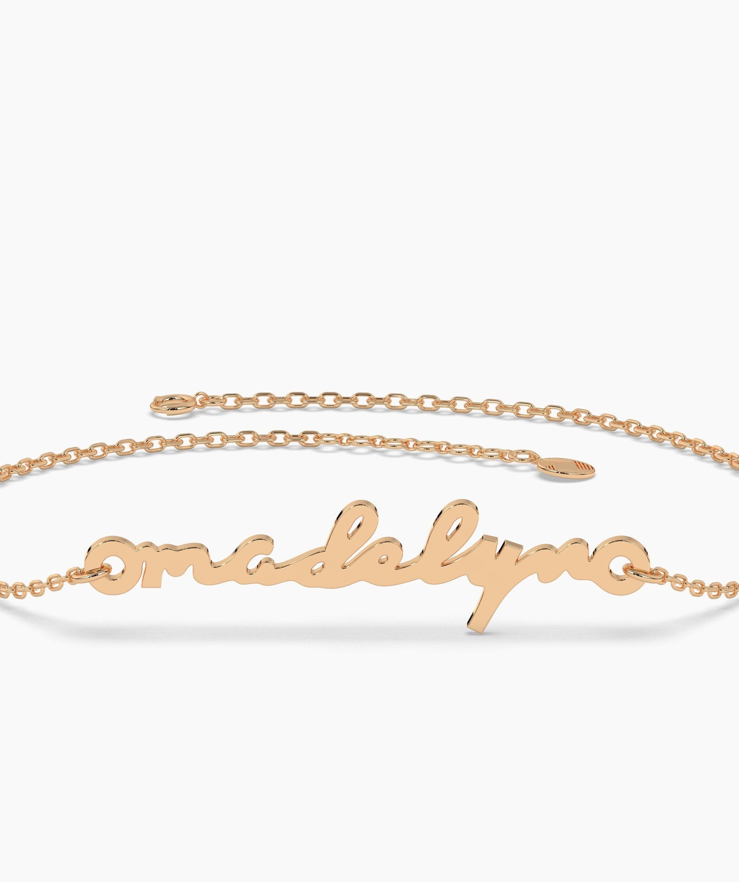 14K Gold Custom Name Bracelet