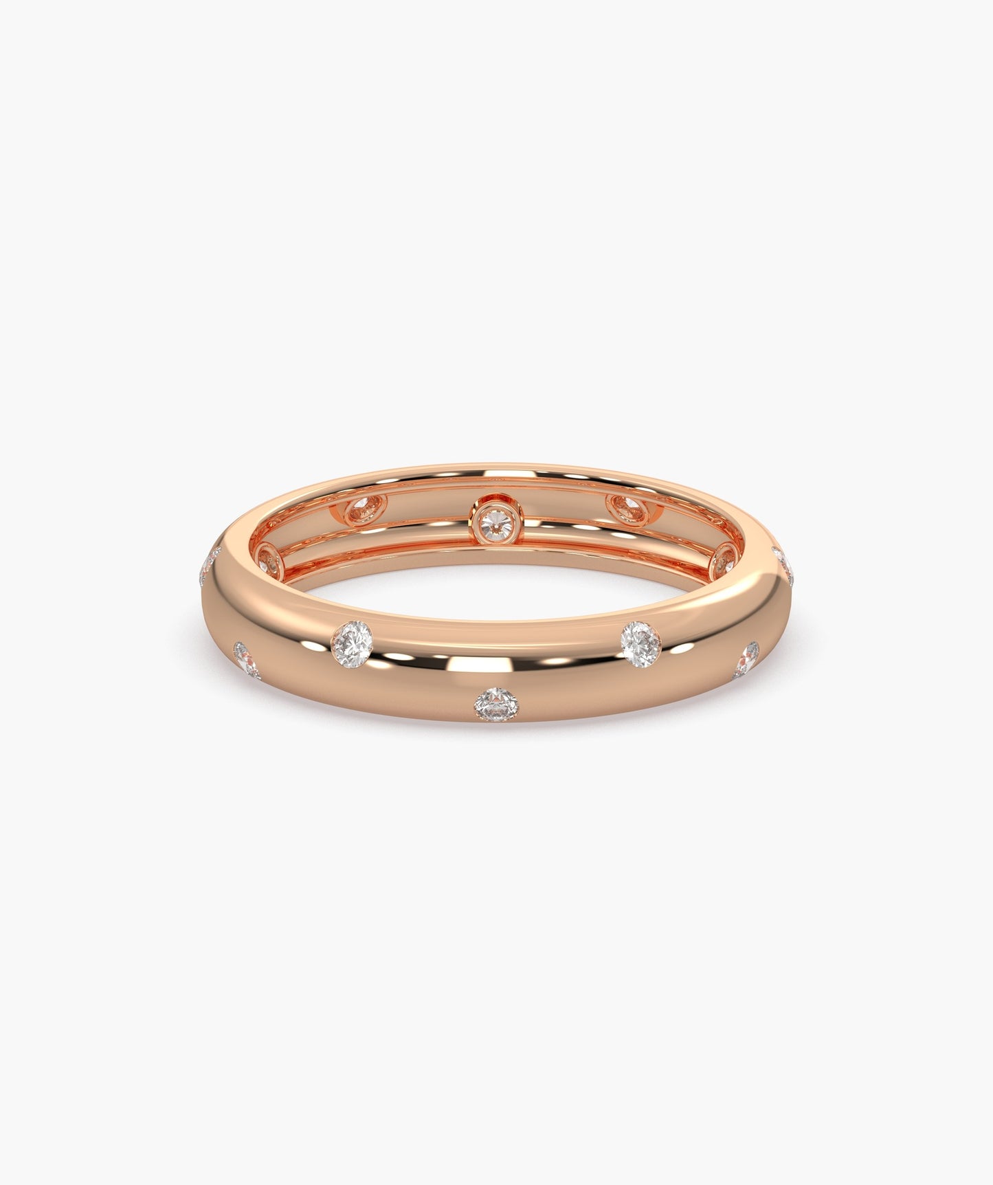 Stellar Sparkle 14K Gold Ring