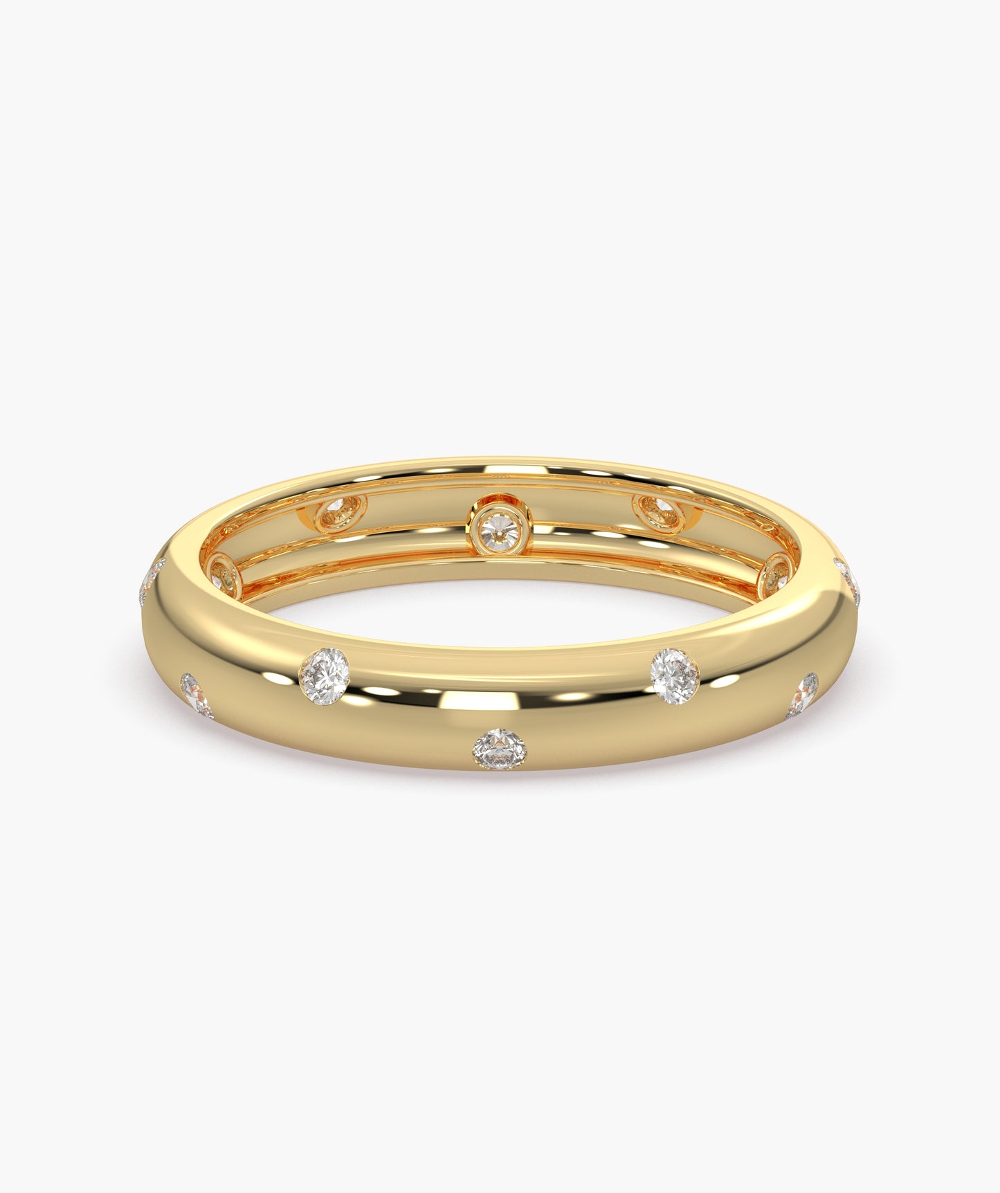 Stellar Sparkle 14K Gold Ring