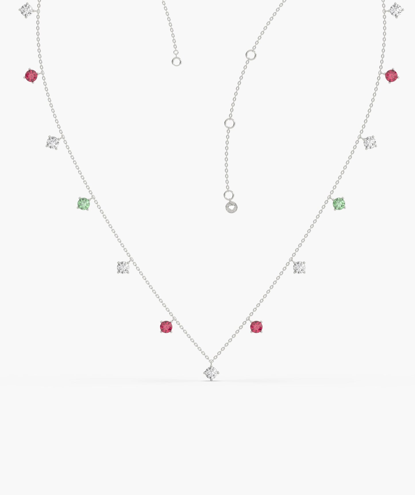 Multi-Color Station Necklace