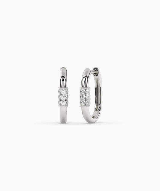 Chic Interlace Diamond Earrings (Copy)