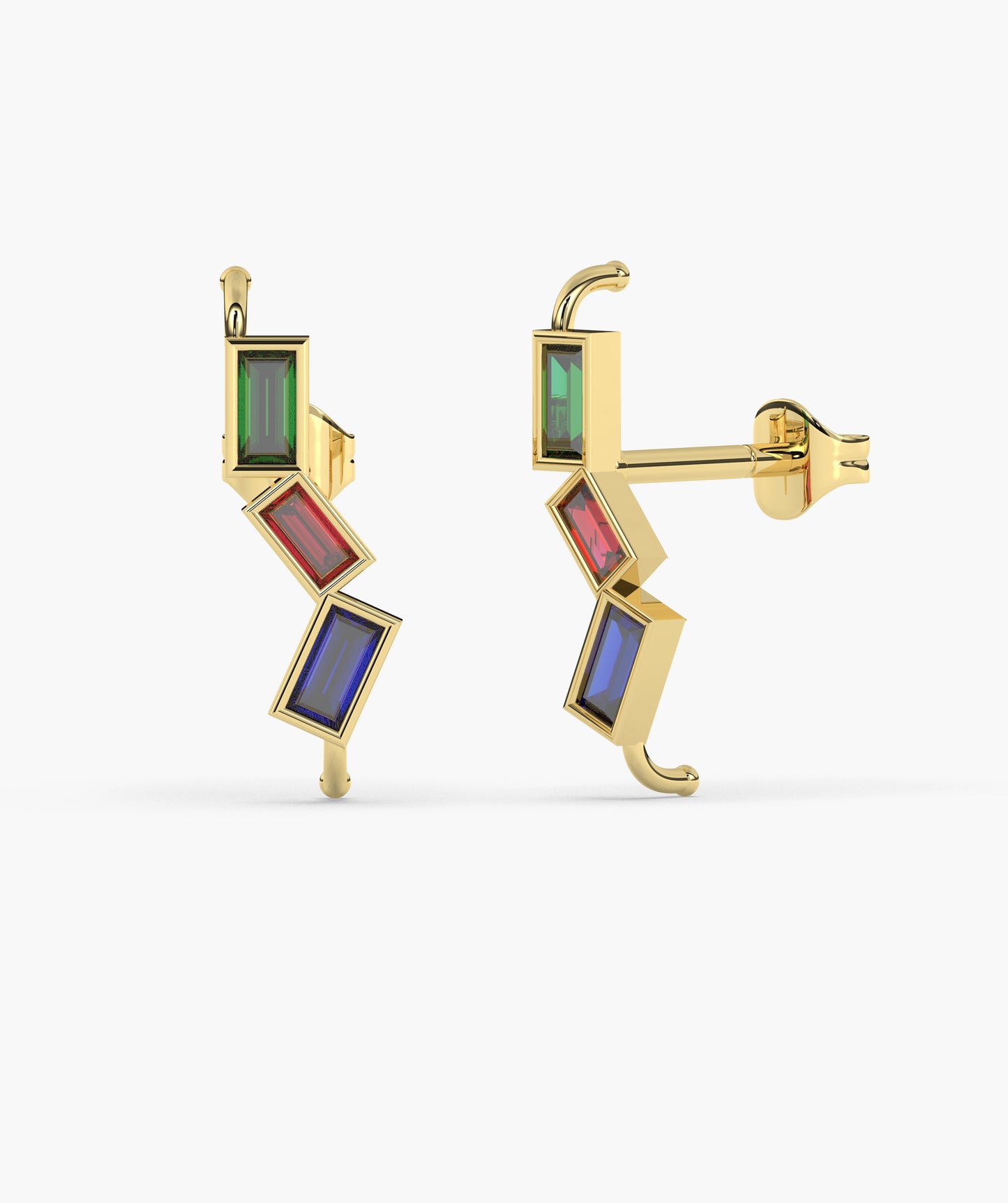 Modern Mosaic Fancy Earrings