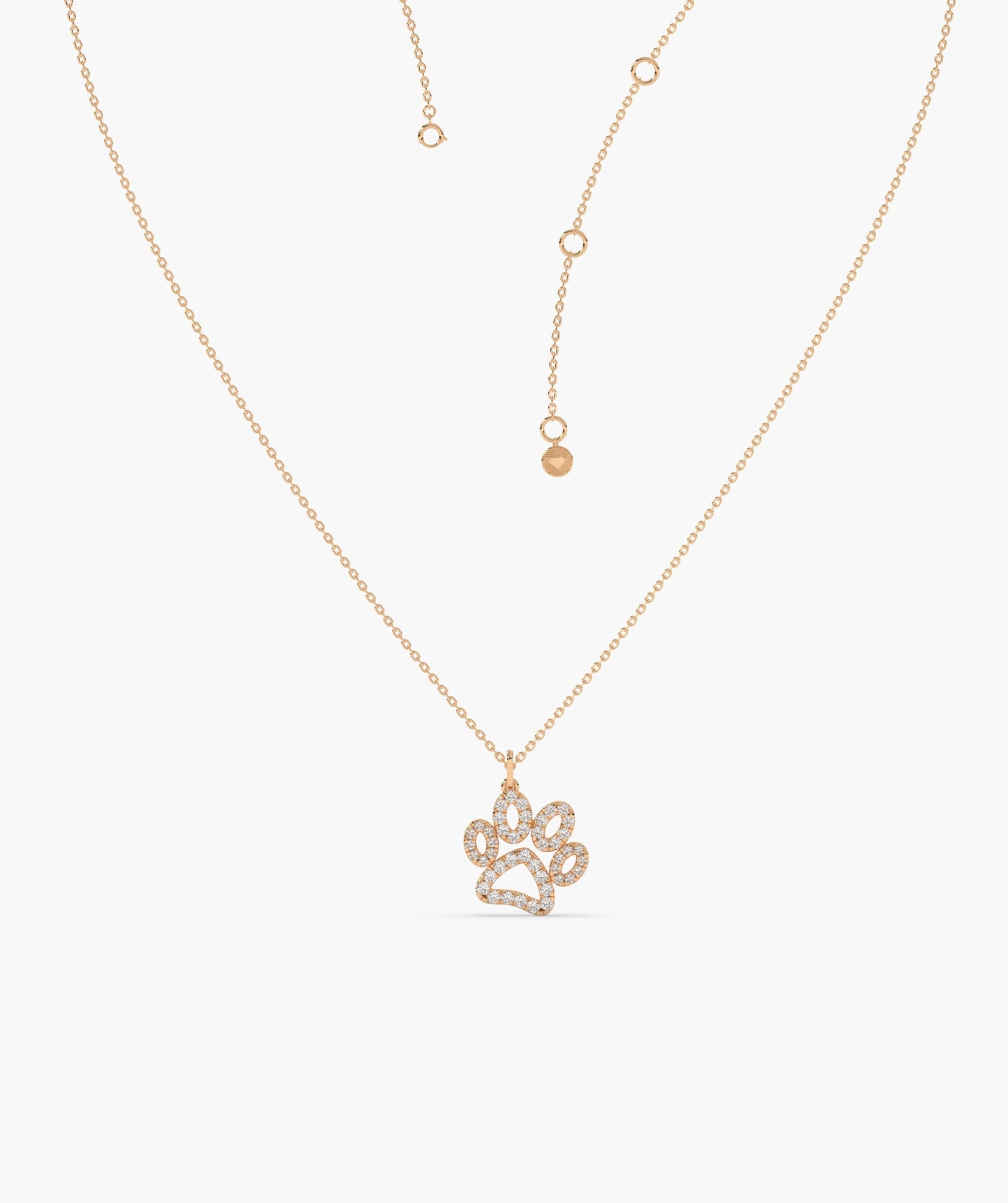 Golden Paw Perfection Necklace