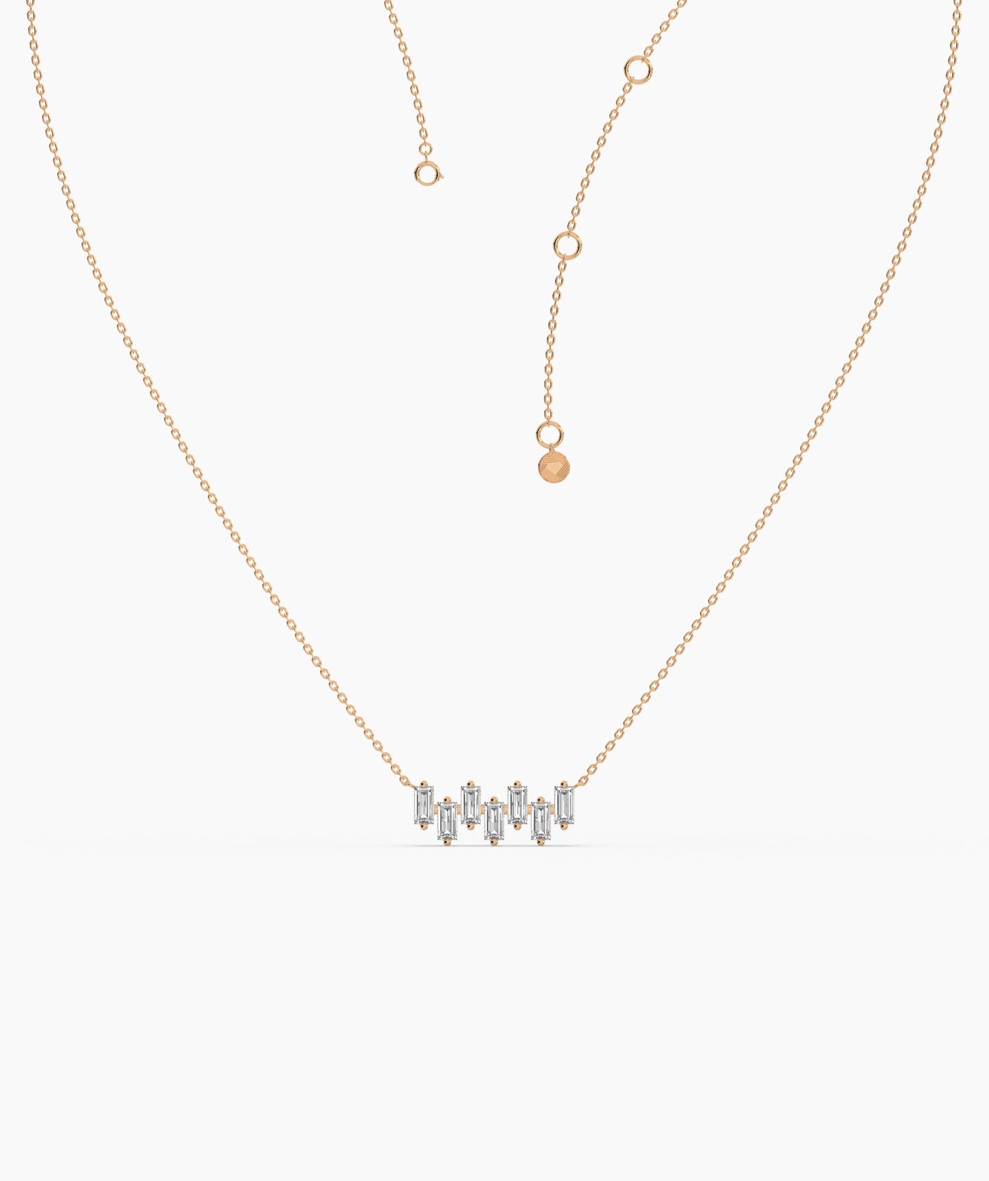 Modernity Linear Diamond Necklace