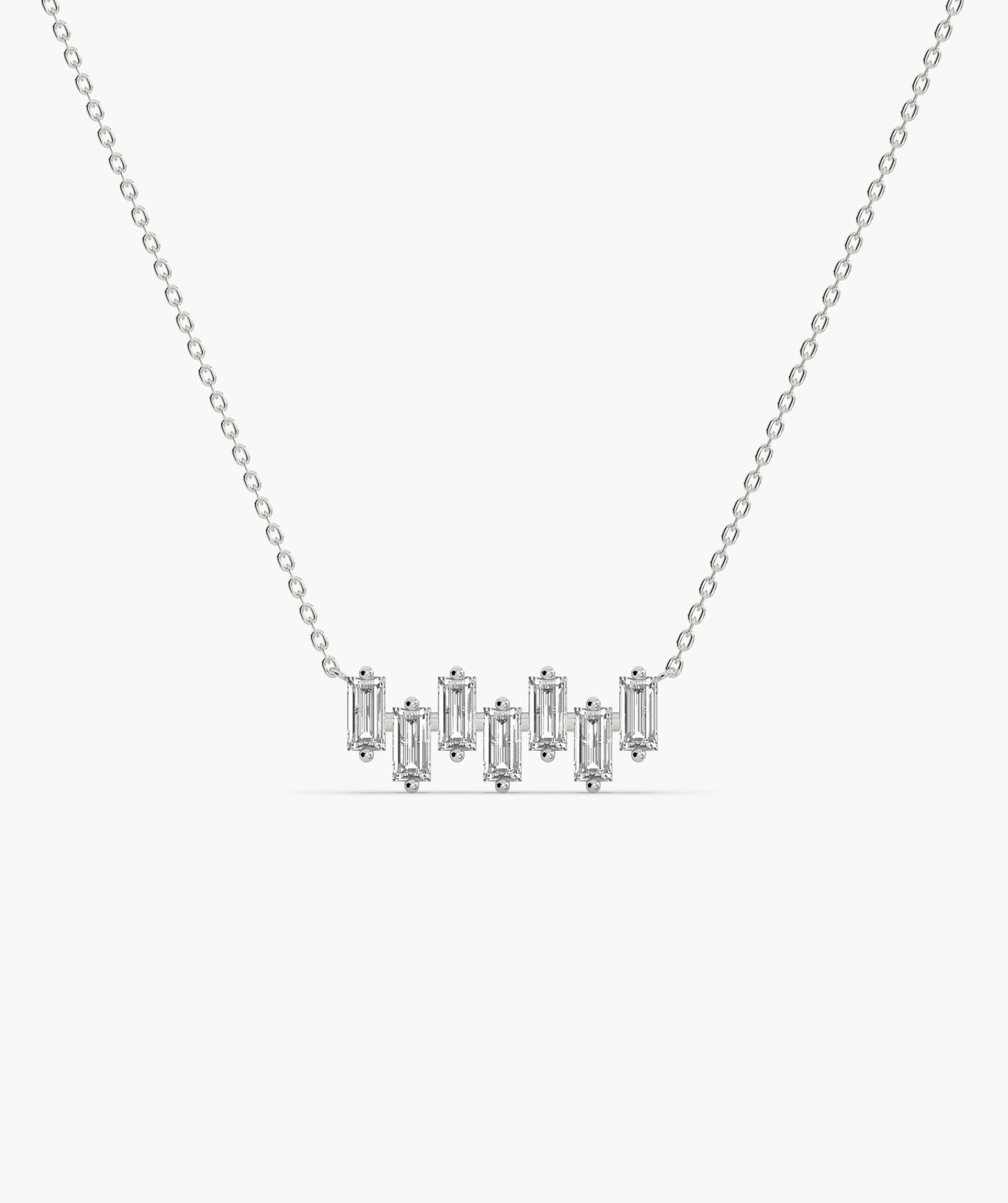 Modernity Linear Diamond Necklace