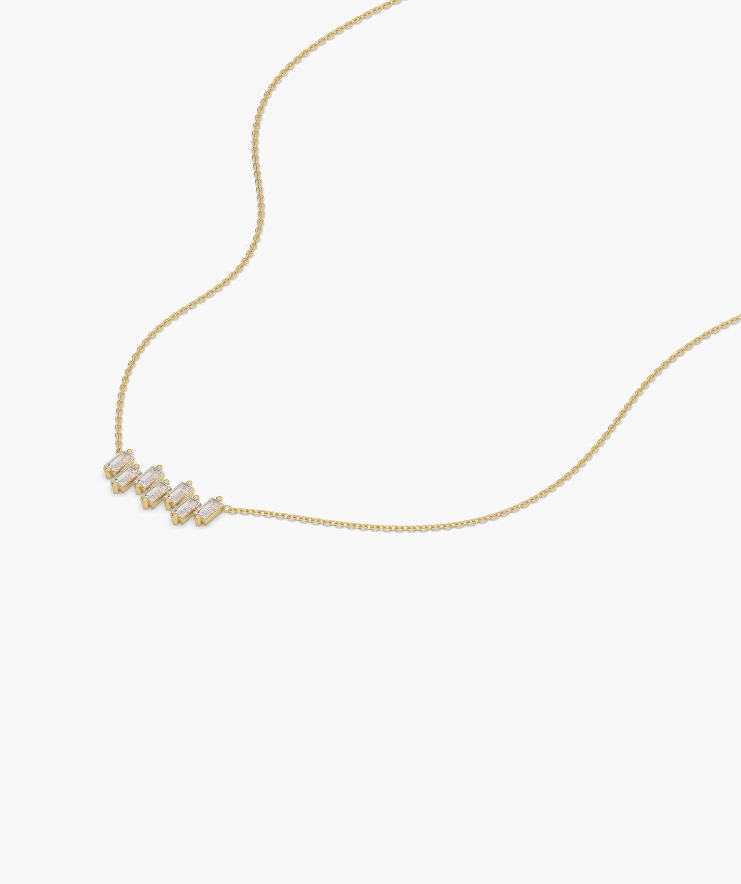 Modernity Linear Diamond Necklace