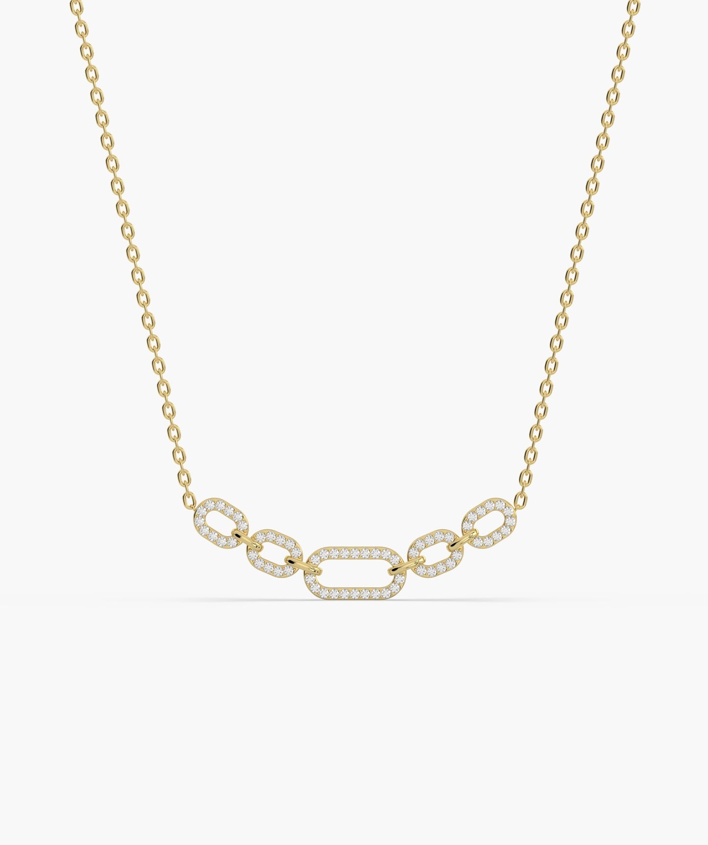 Elegance Diamond-Linked Necklace