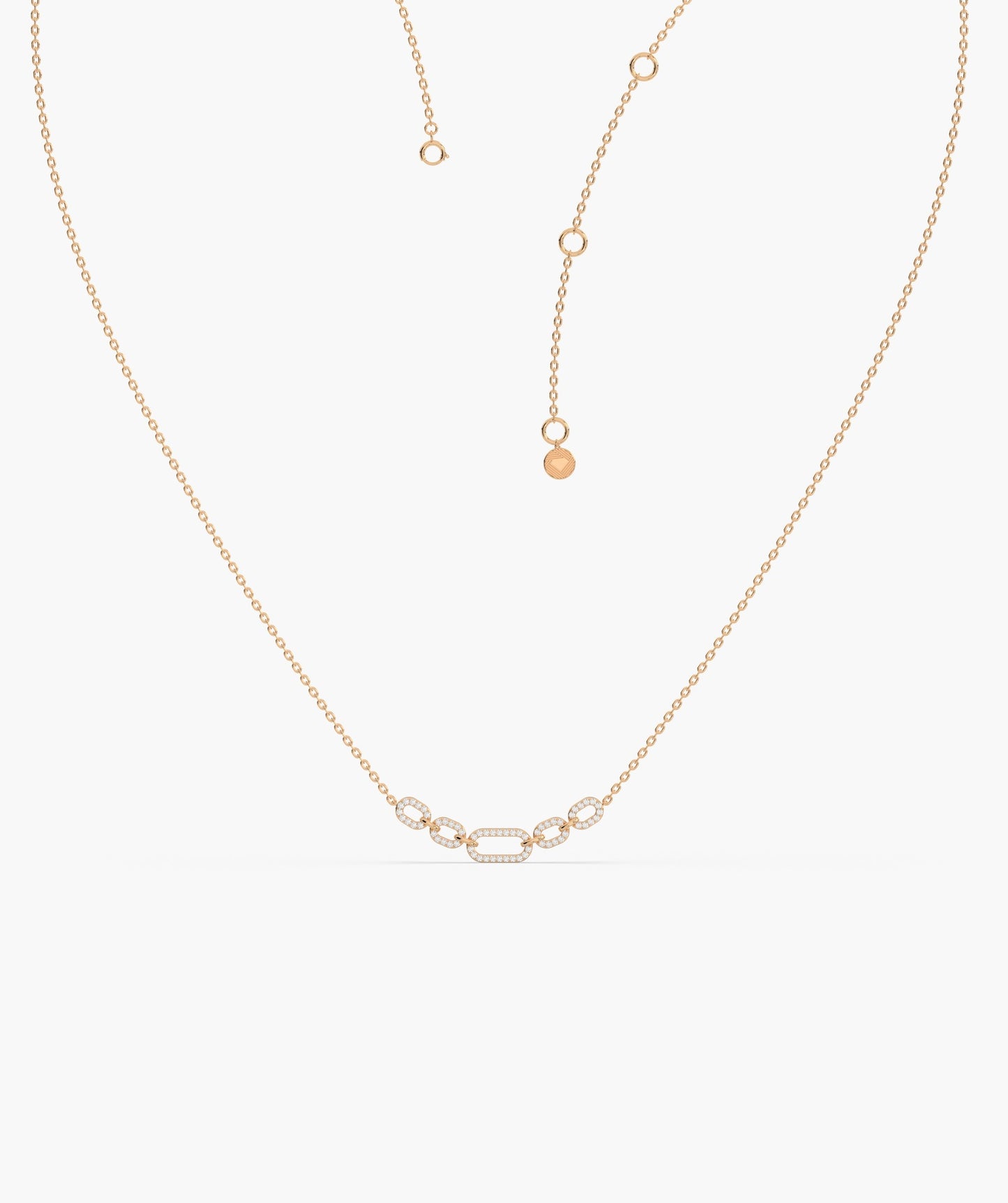 Elegance Diamond-Linked Necklace