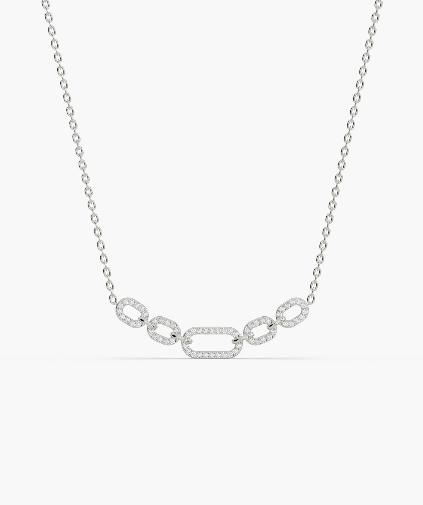 Elegance Diamond-Linked Necklace