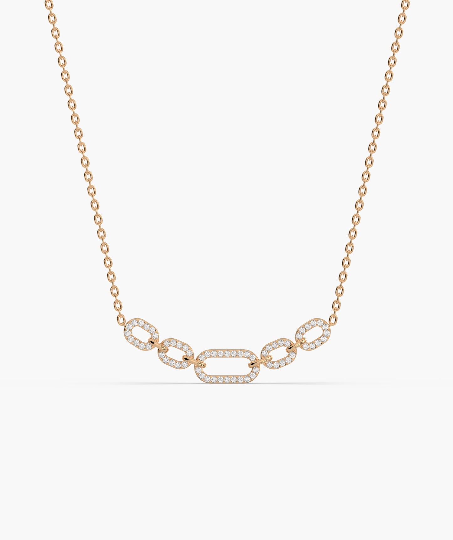 Elegance Diamond-Linked Necklace