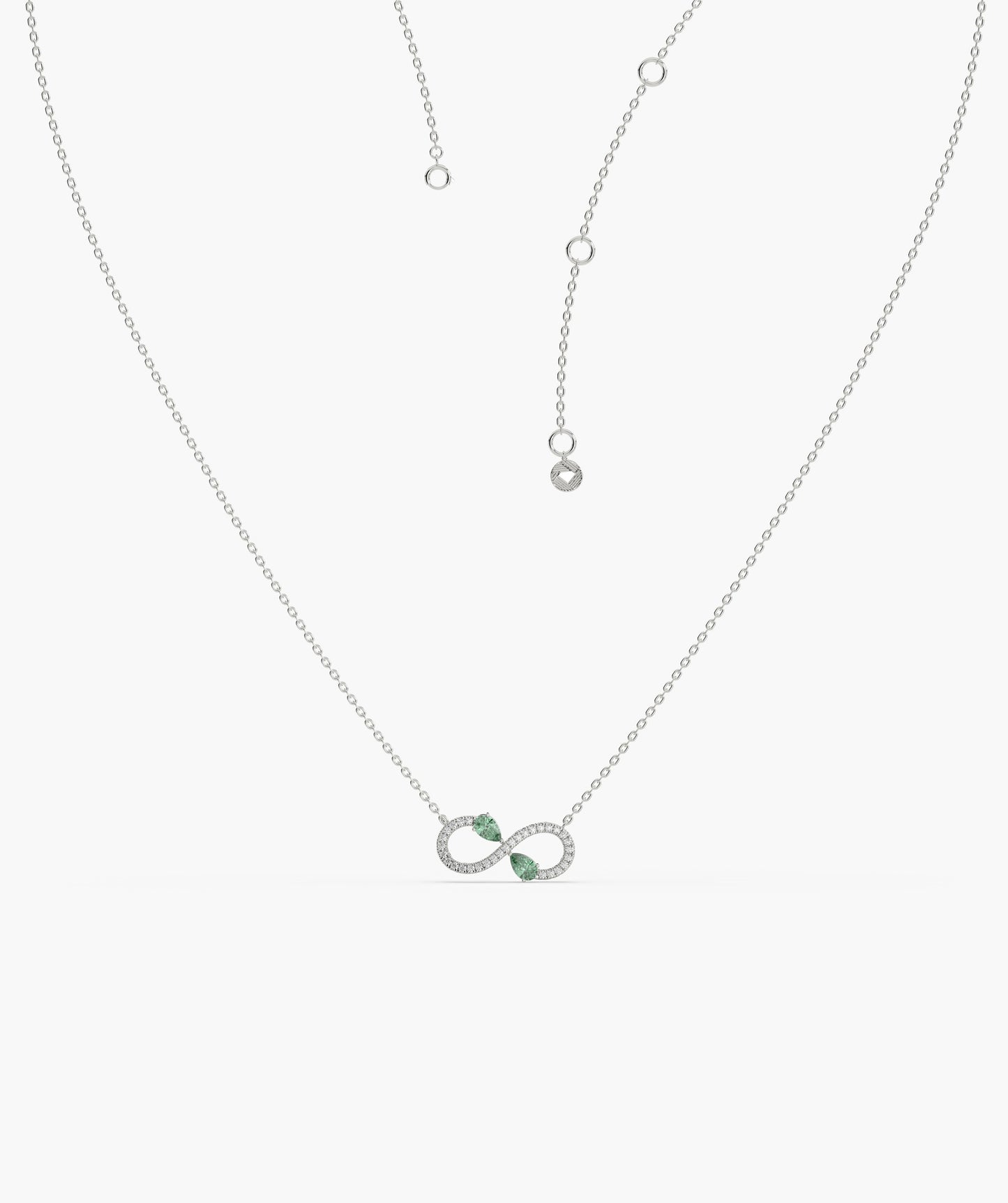 Infinity Grace Diamond Necklace