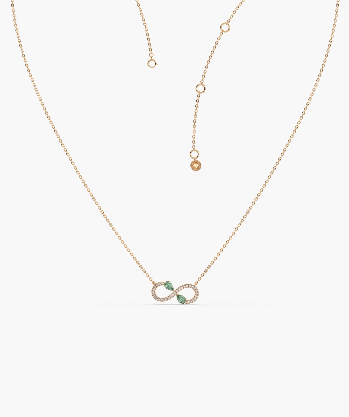 Infinity Grace Diamond Necklace