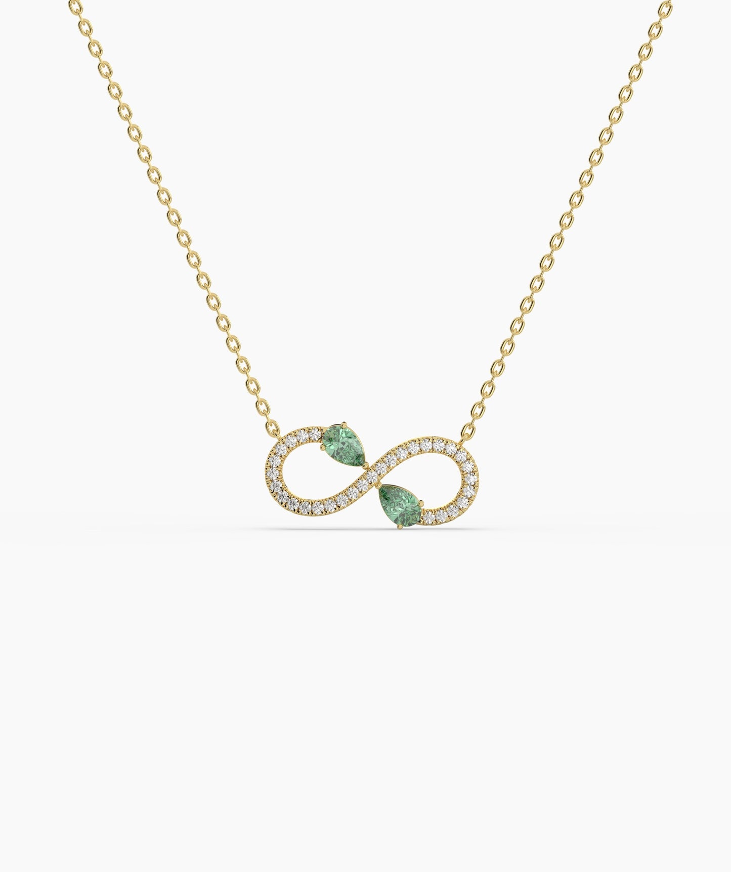 Infinity Grace Diamond Necklace