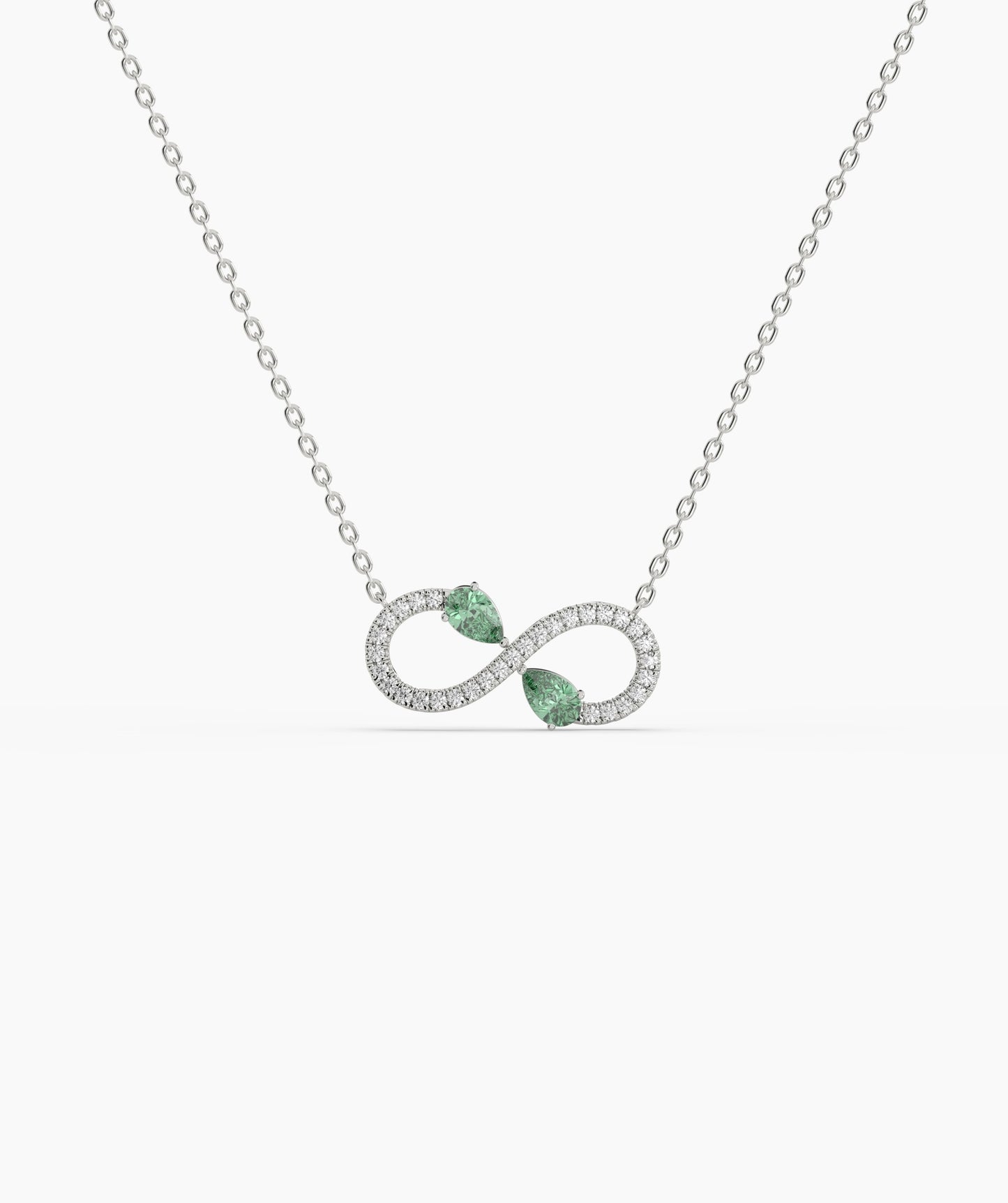 Infinity Grace Diamond Necklace