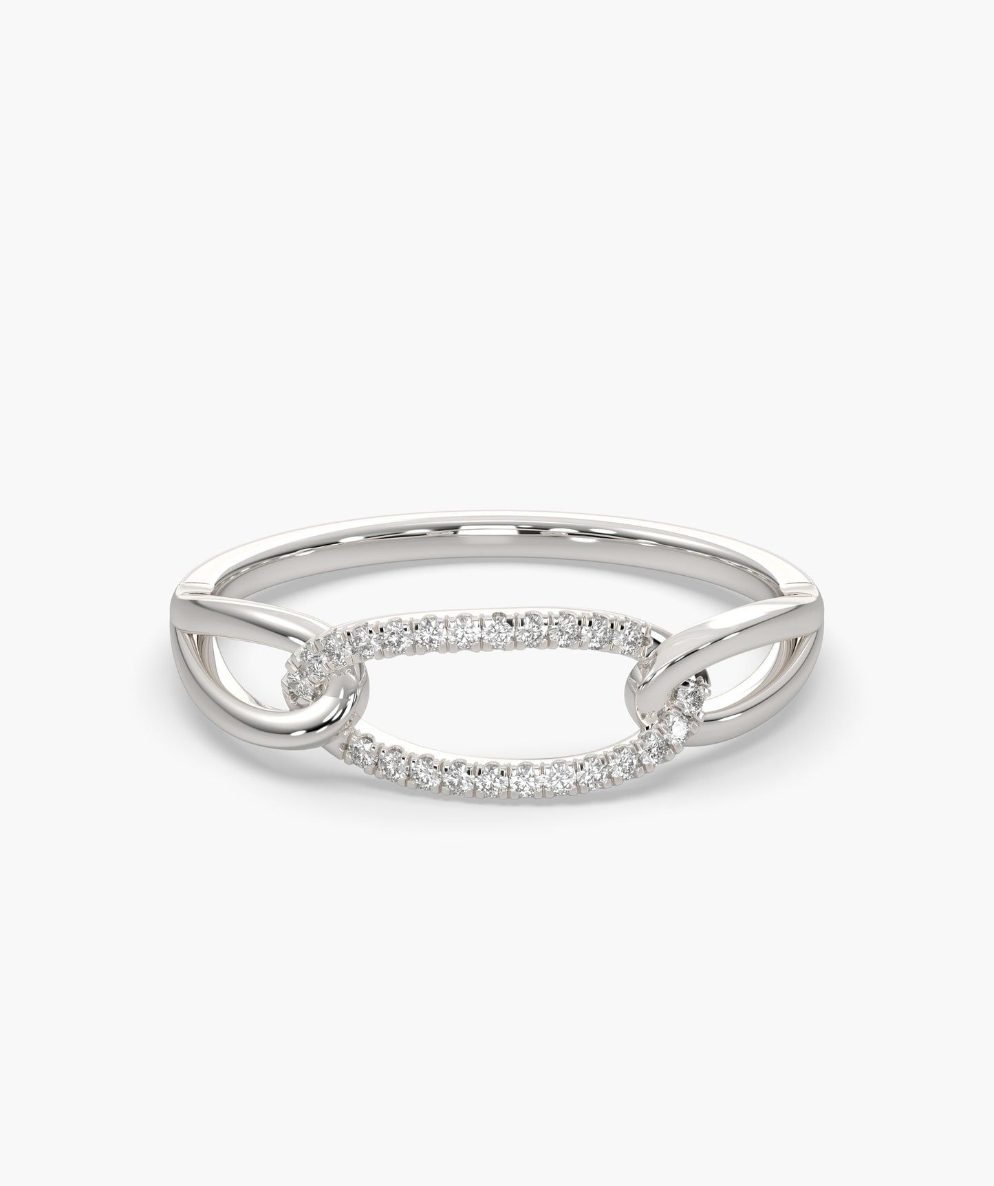 Linked Elegance Diamond Ring