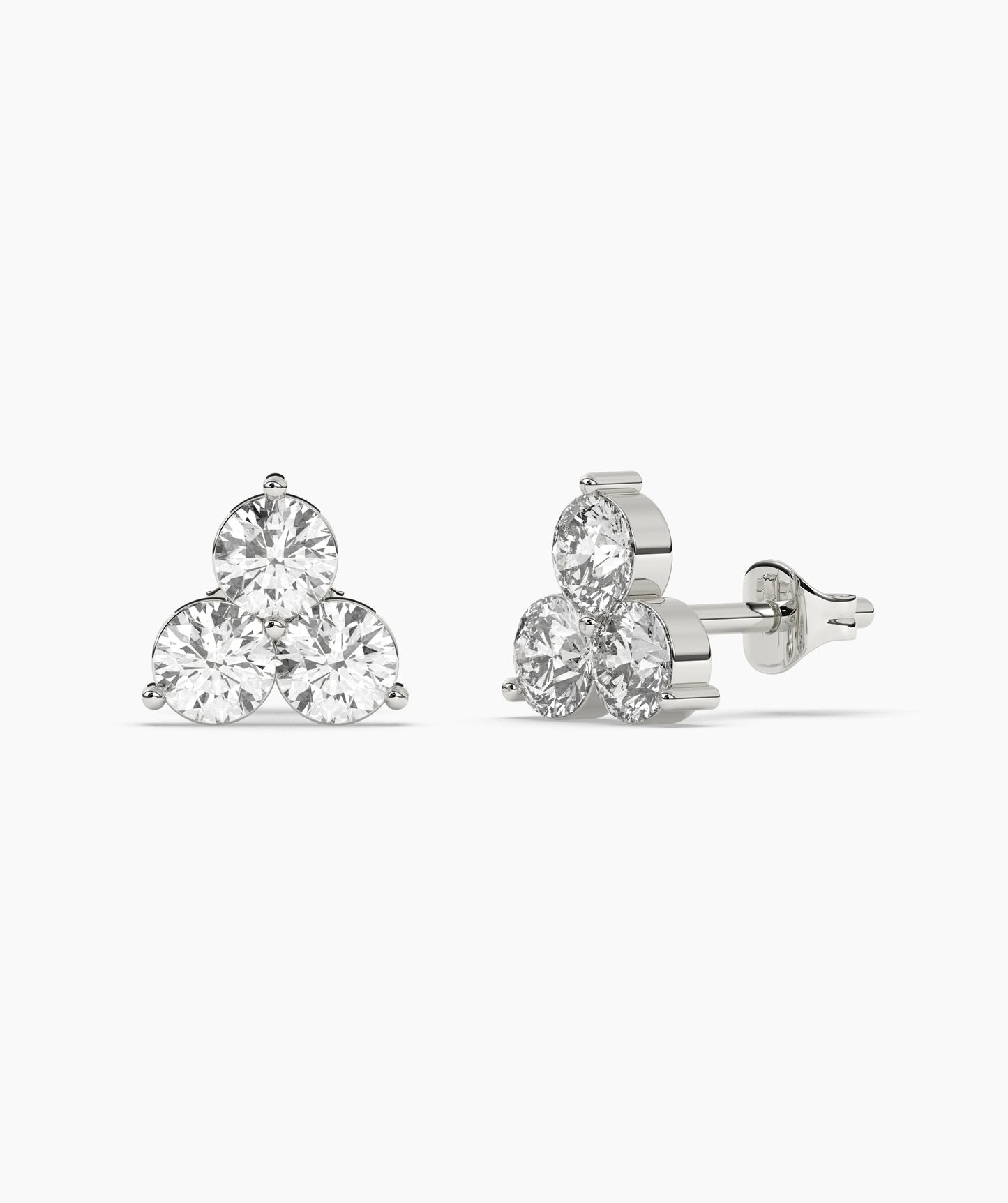 Cluster Stud Earrings