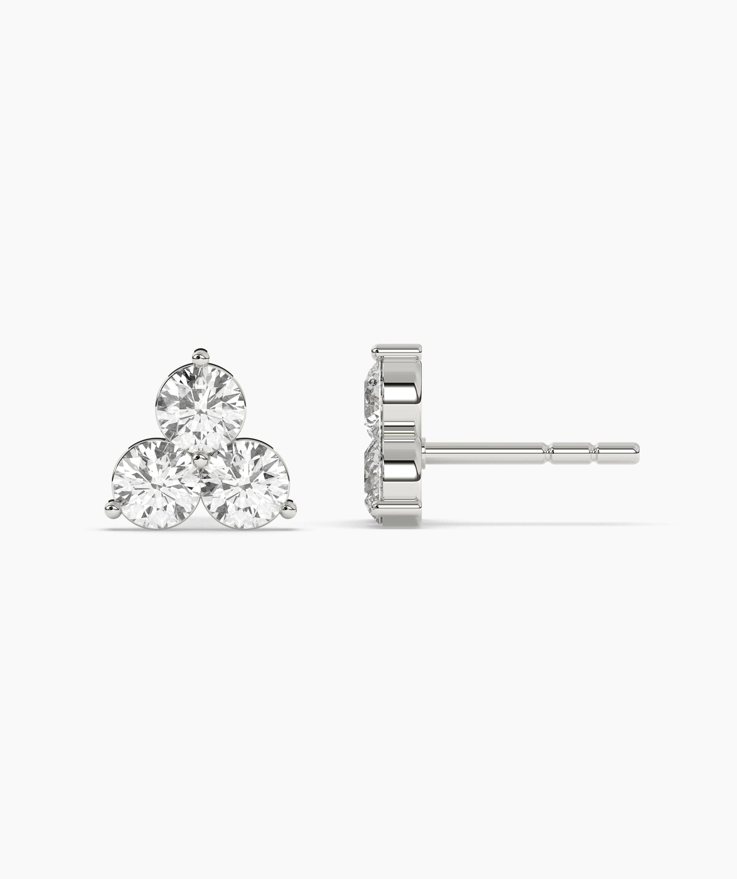 Cluster Stud Earrings