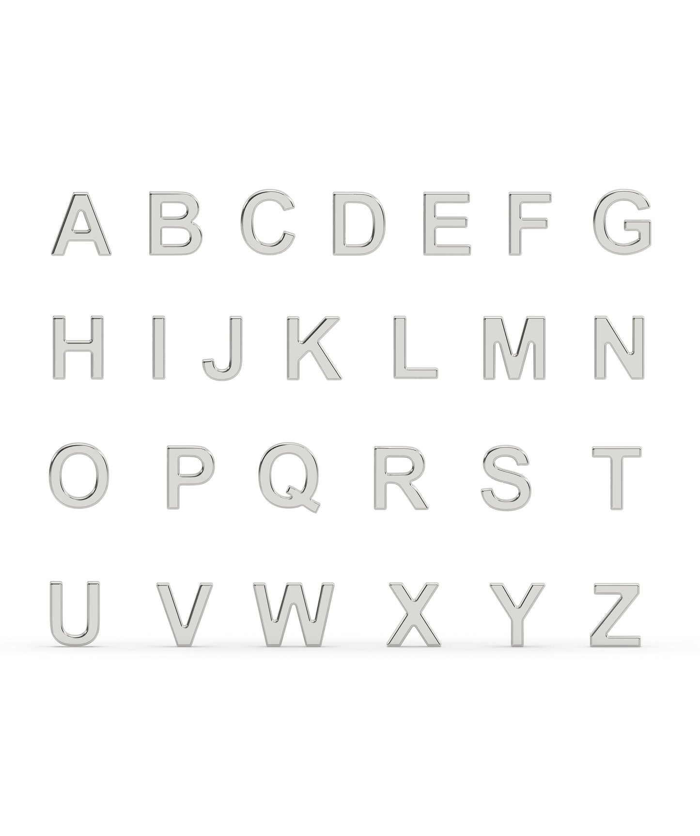 Initial "S" Open Diamond Ring