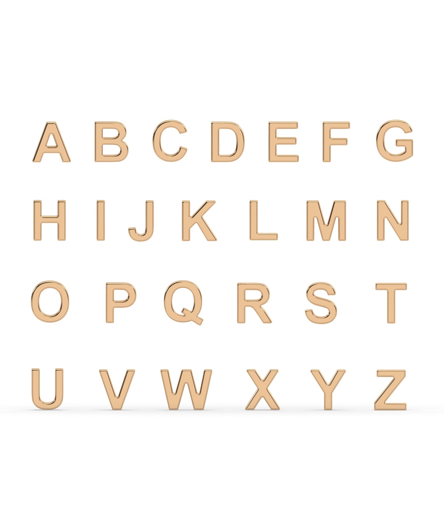 Initial "S" Open Diamond Ring