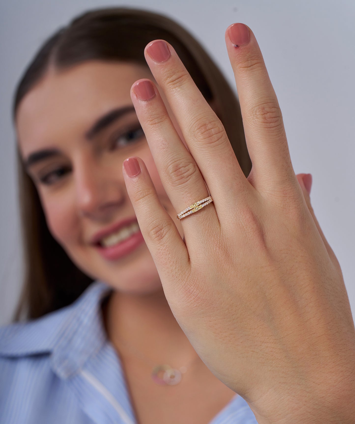 Eternal Sunset Diamond Glow Ring