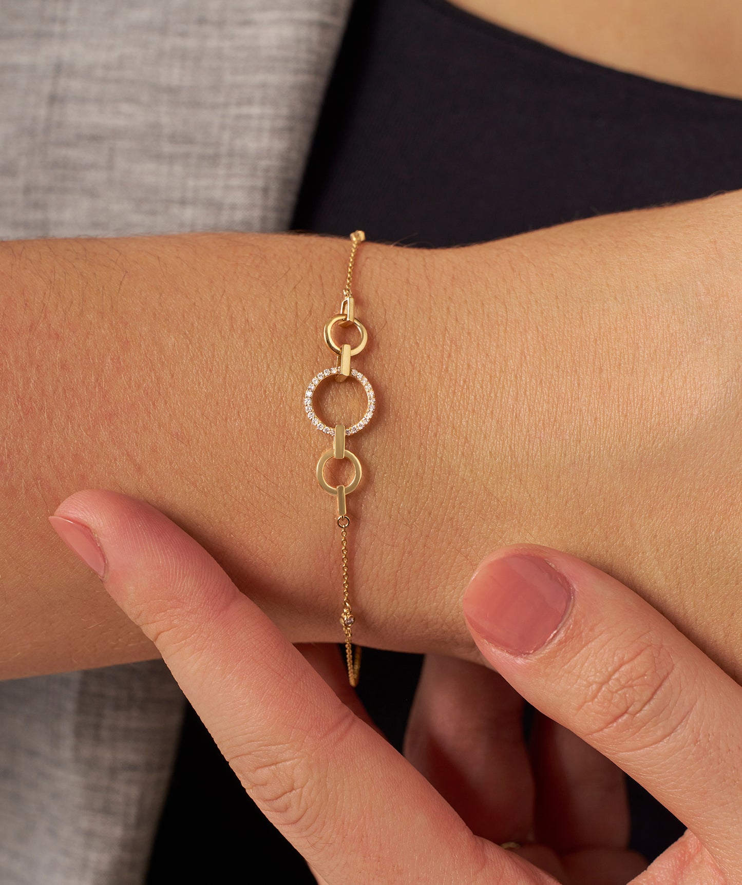 Infinite Harmony Diamond Bracelet