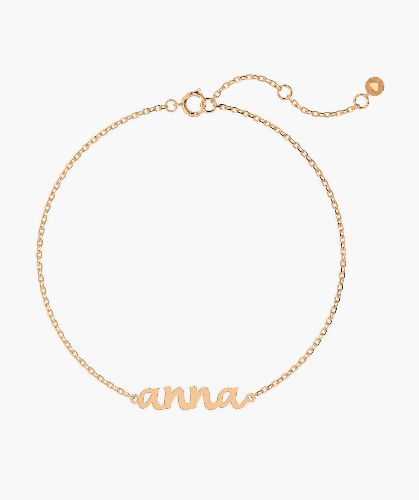 14K Gold Personalized Bracelet