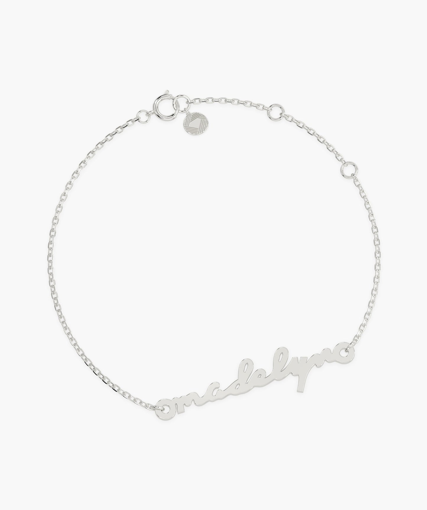14K Gold Custom Name Bracelet