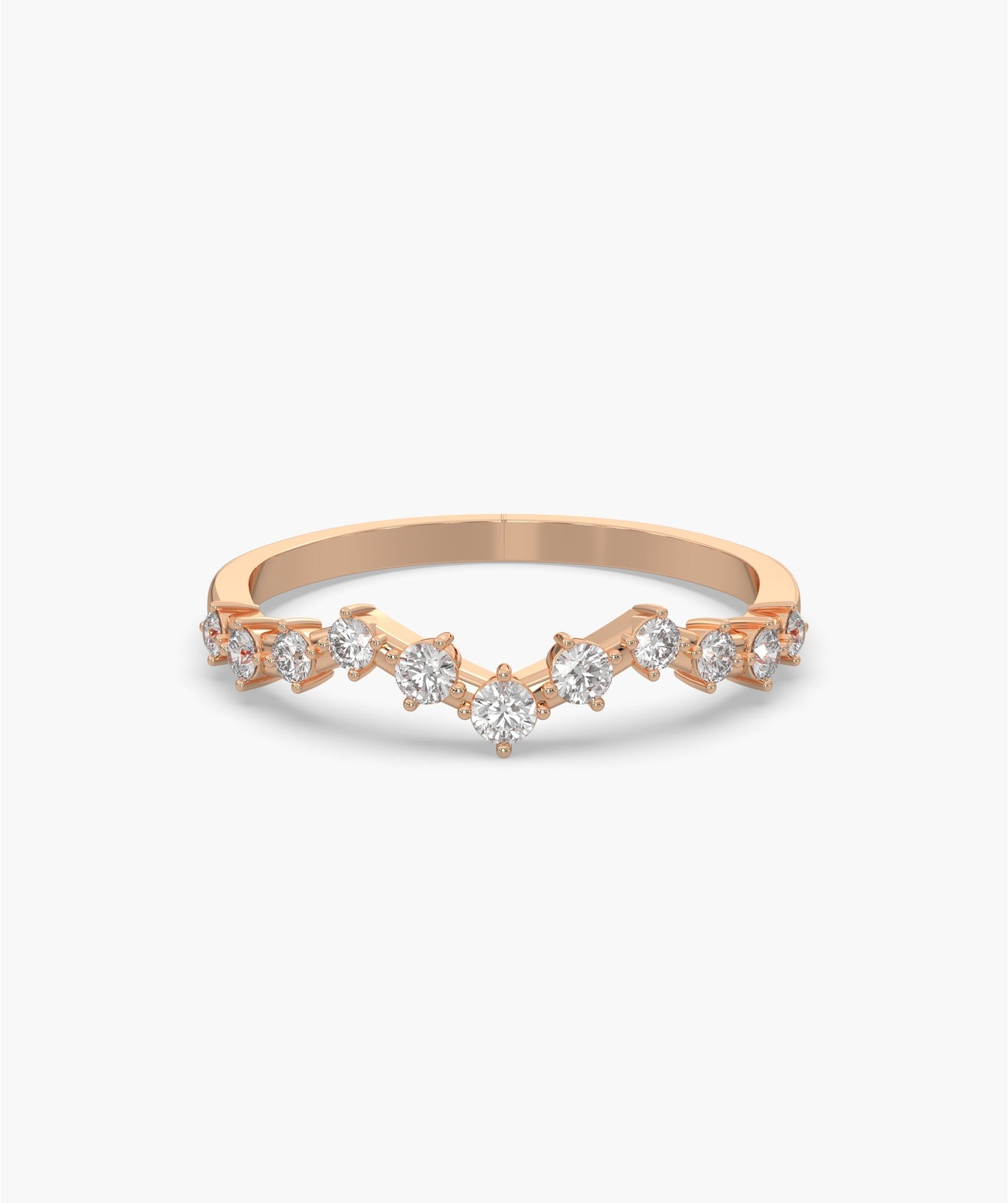 Sparkling Serenade Gold Ring