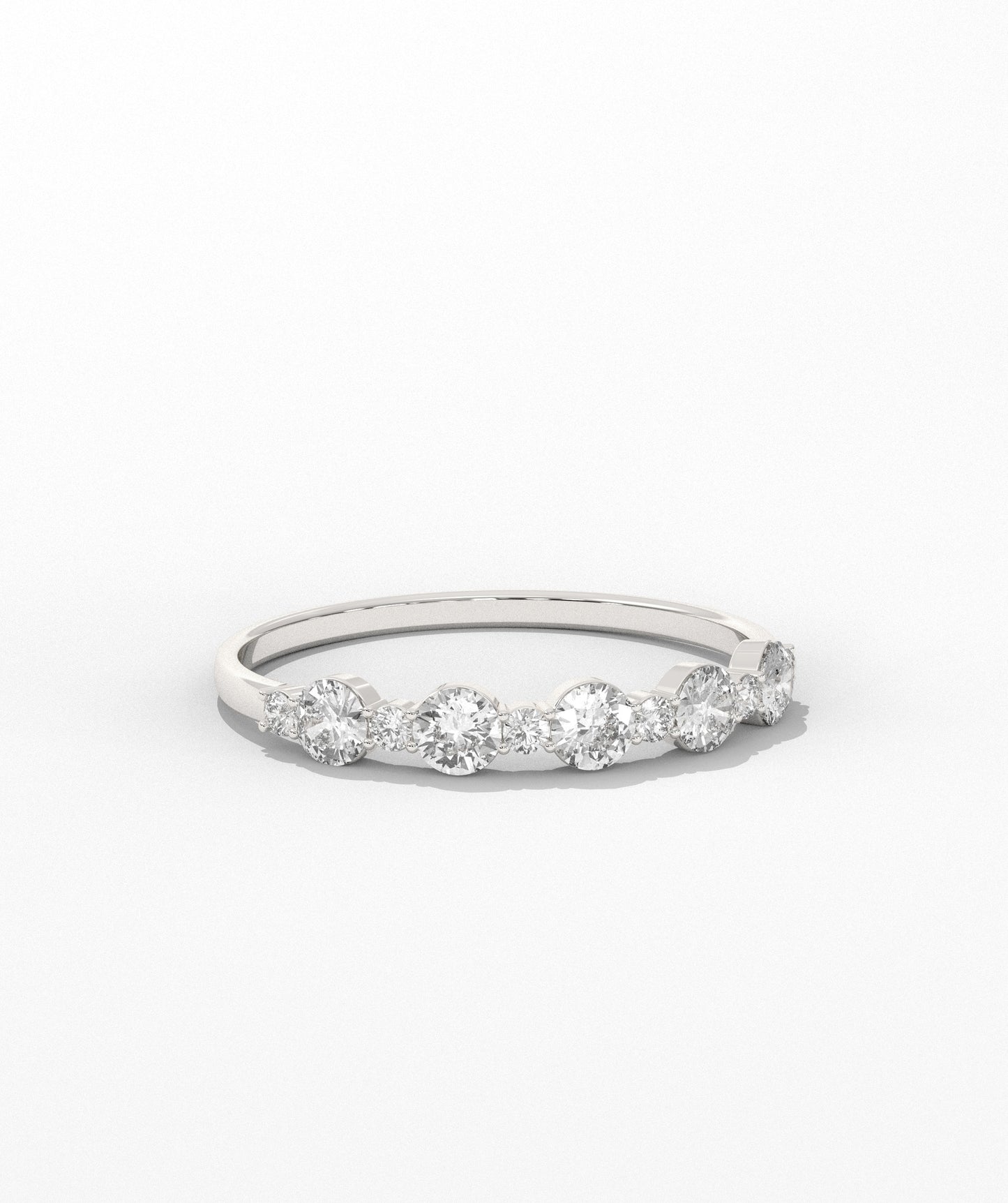 Precious Diamonds Gold Band