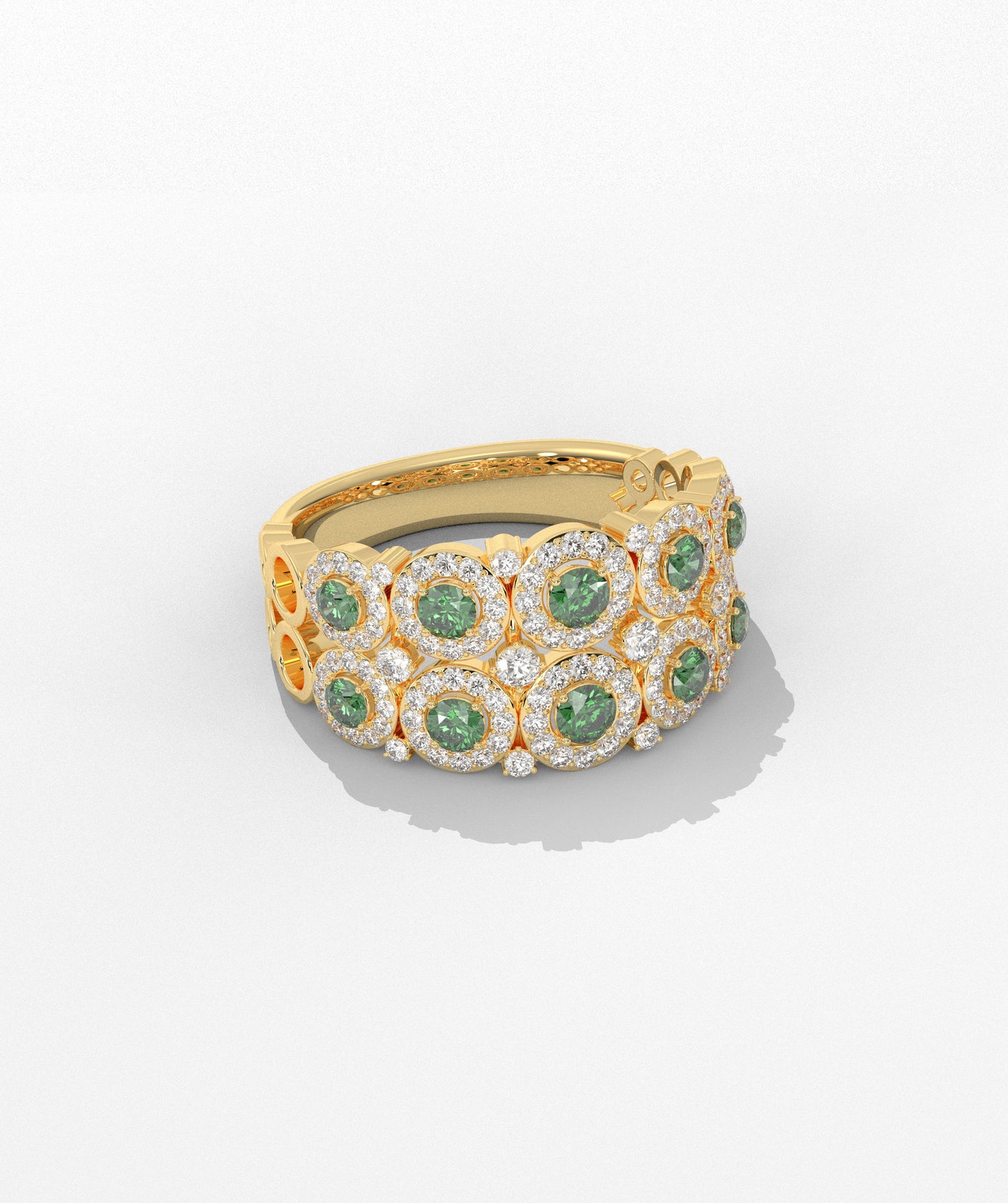 Majestic Bloom 14K Gold Ring