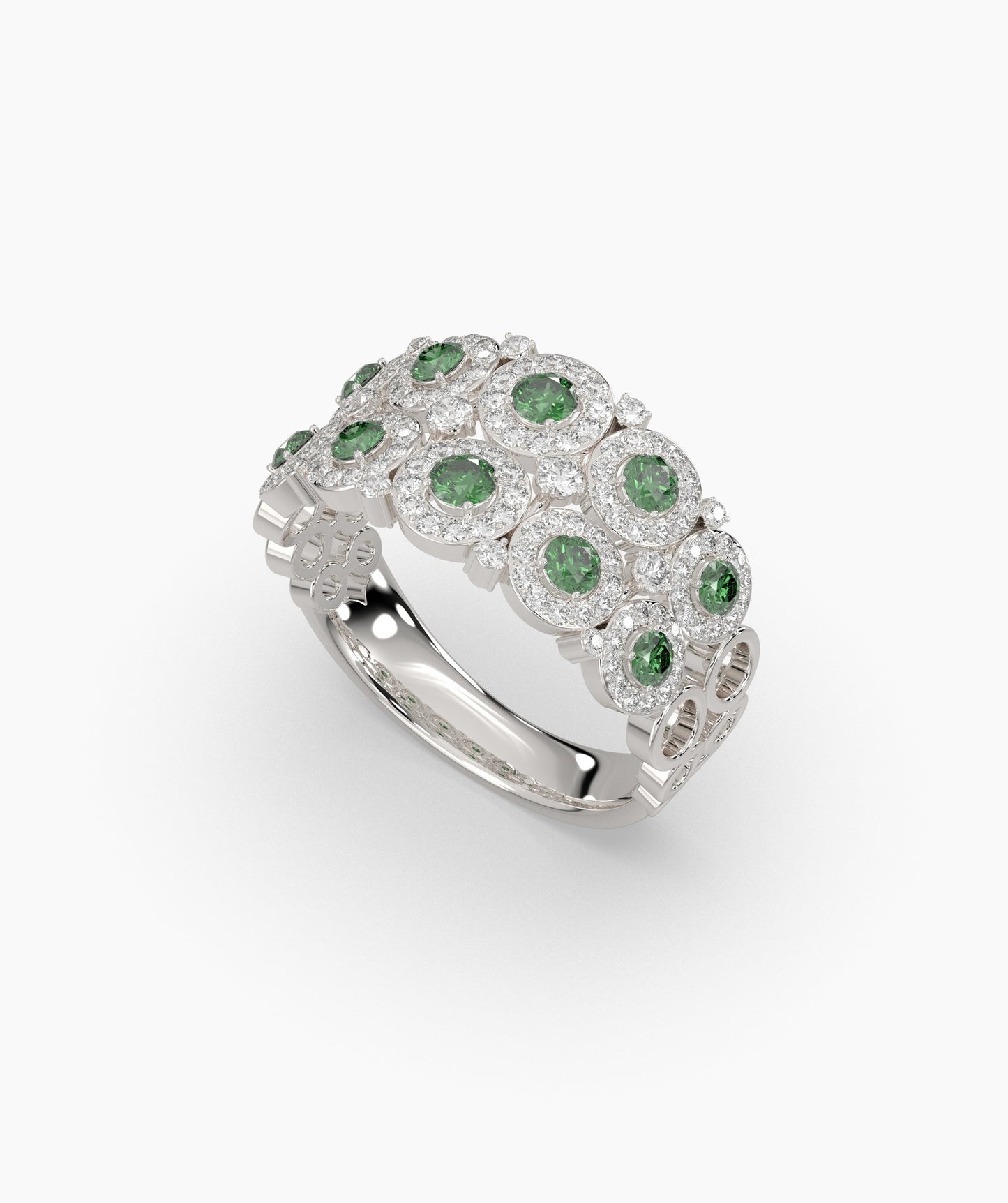 Majestic Bloom 14K Gold Ring