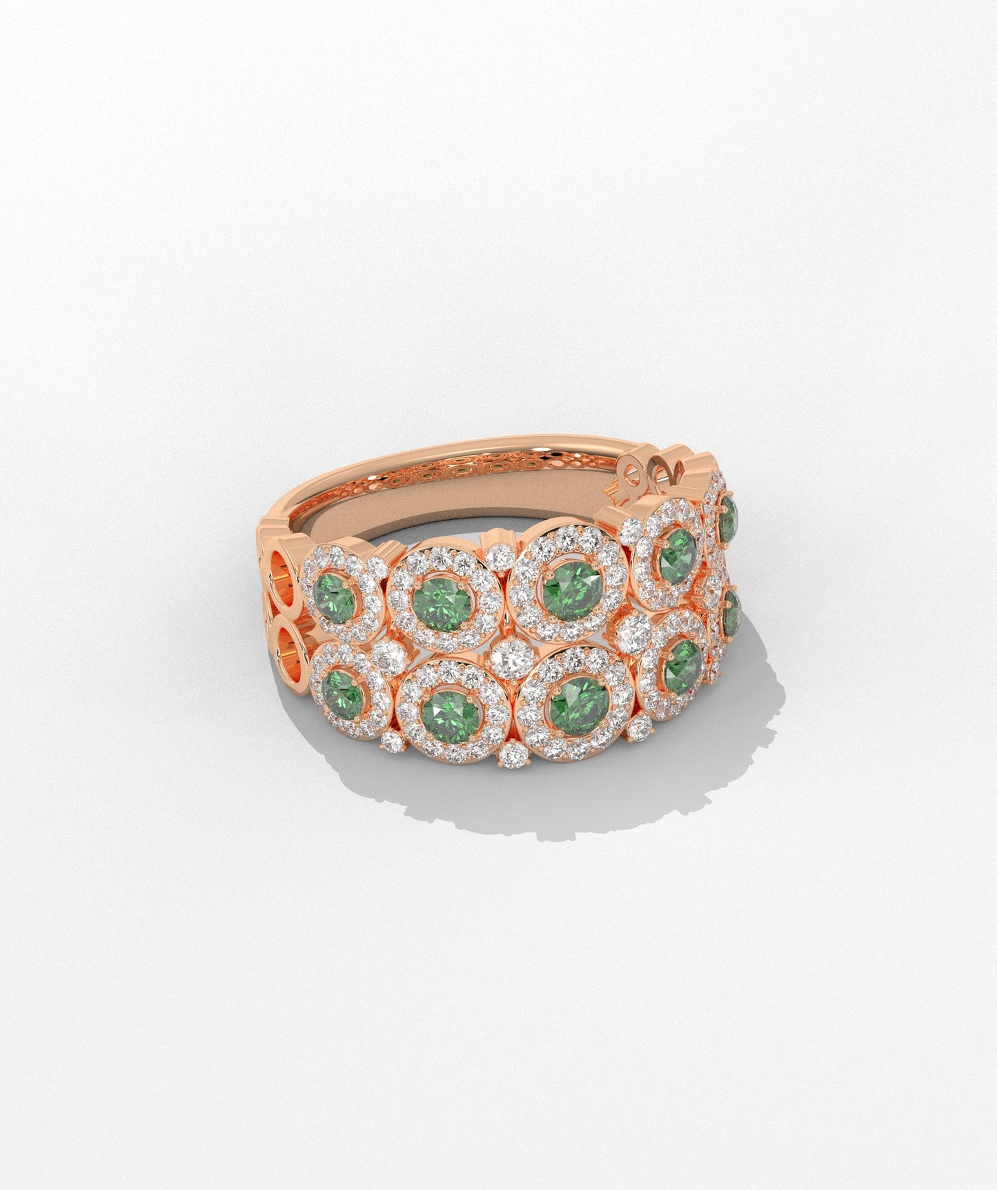 Majestic Bloom 14K Gold Ring