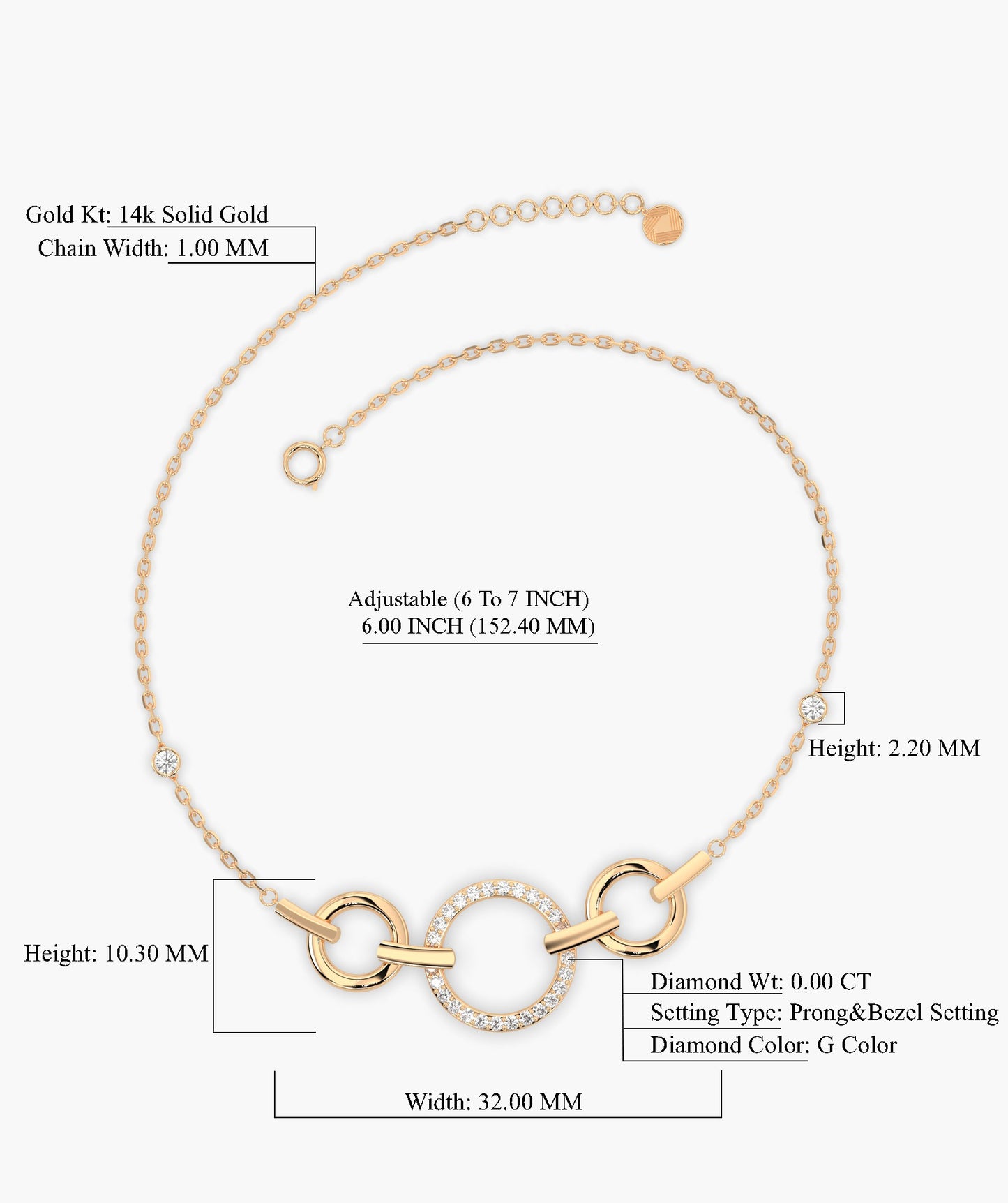 Infinite Harmony Diamond Bracelet