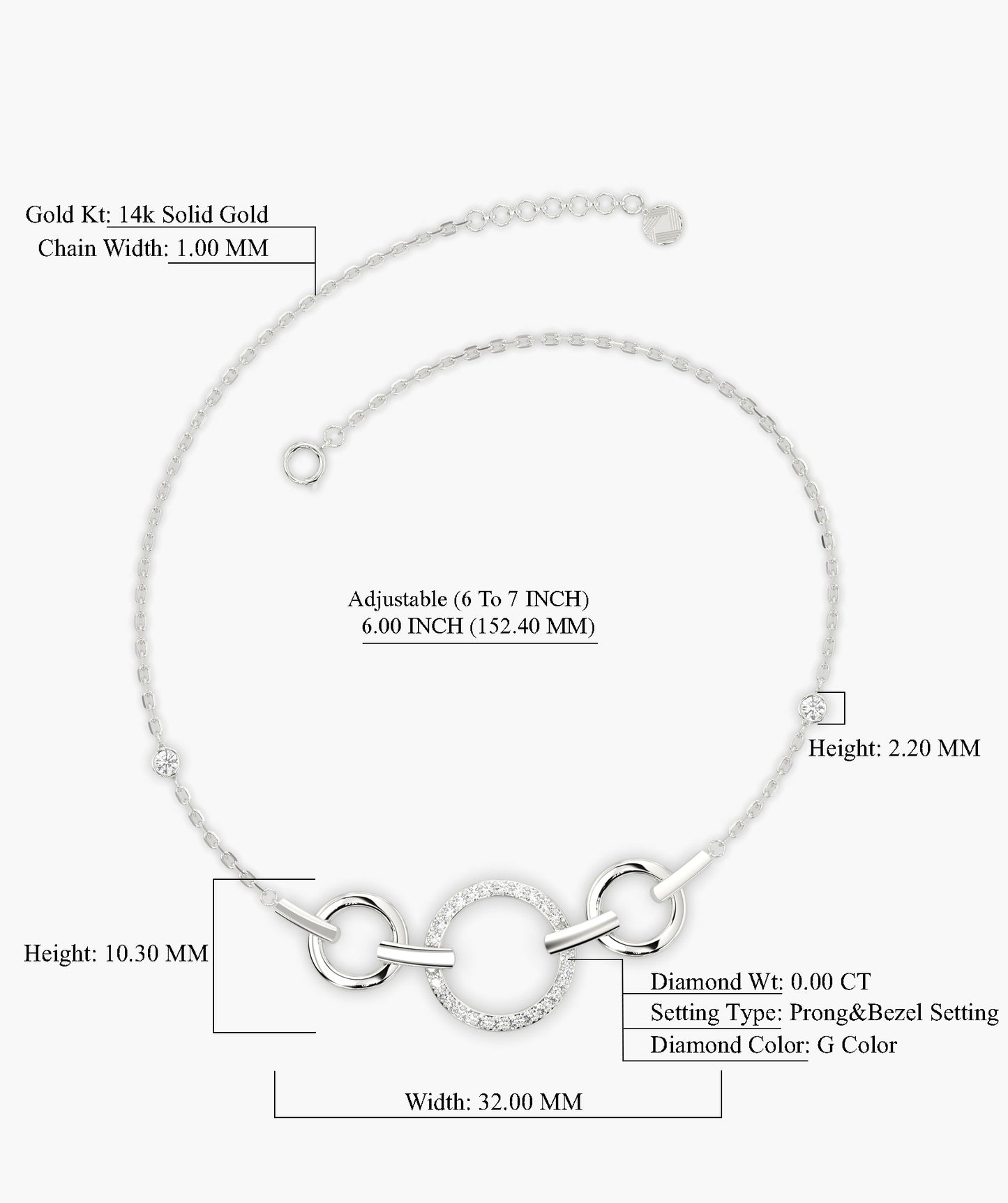 Infinite Harmony Diamond Bracelet