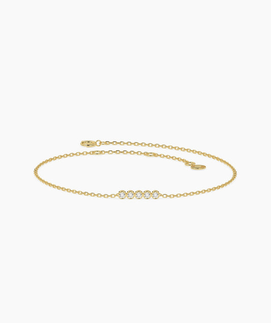 Minimalist Diamond Bracelet