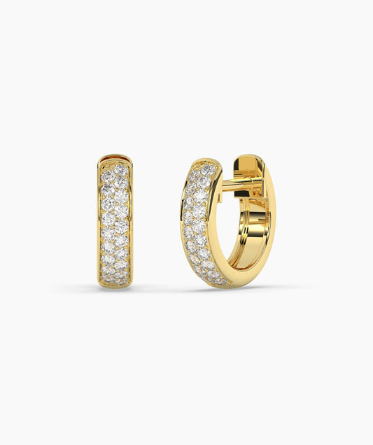Classic 14K Gold Hoop Earrings