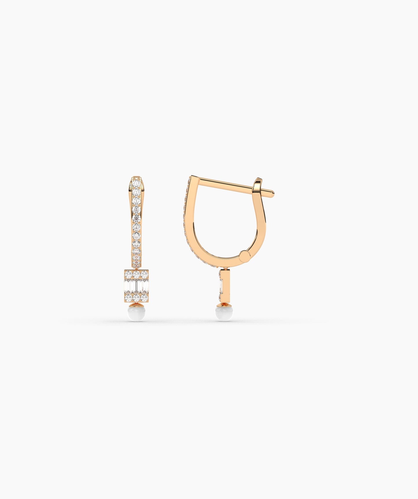 14K Gold Dazzle Drop Earrings