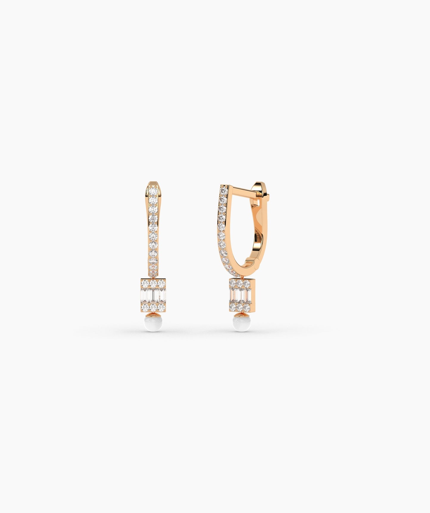 14K Gold Dazzle Drop Earrings